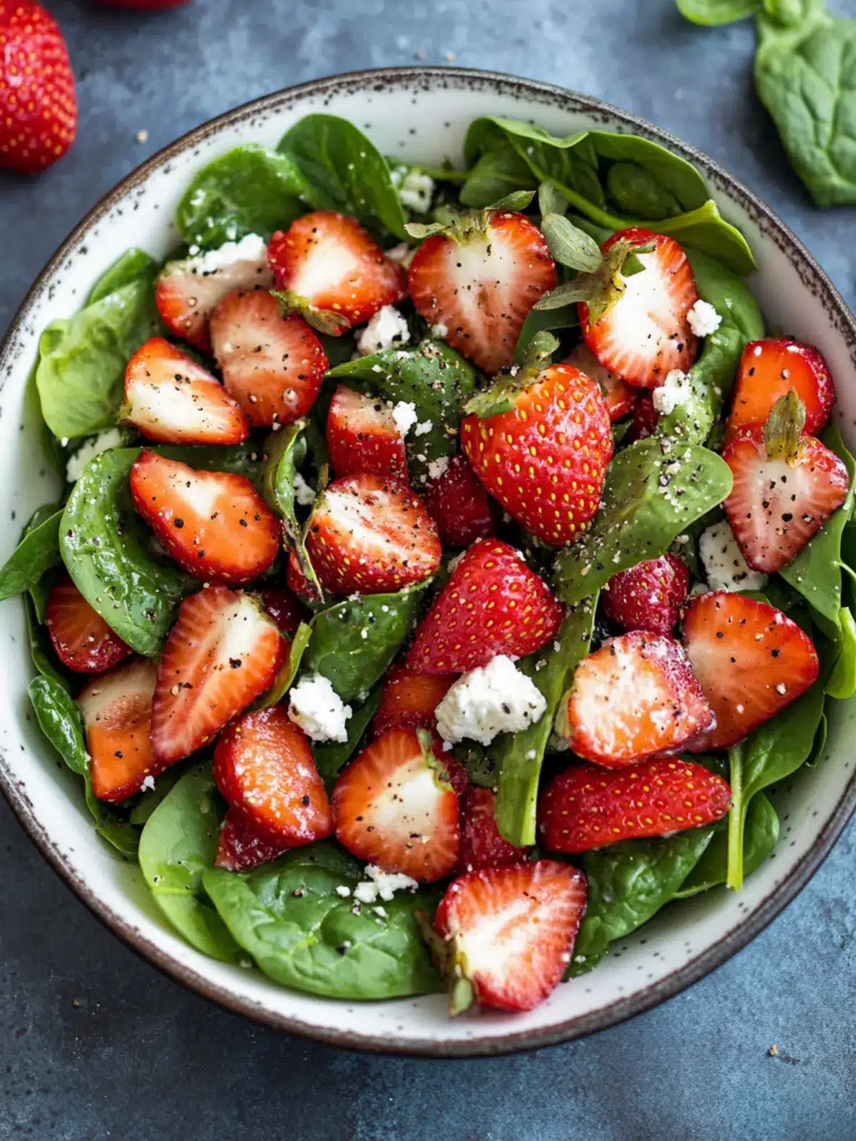 Delicious Strawberry Spinach Salad for a Fresh Twist 2 Strawberry Spinach Salad