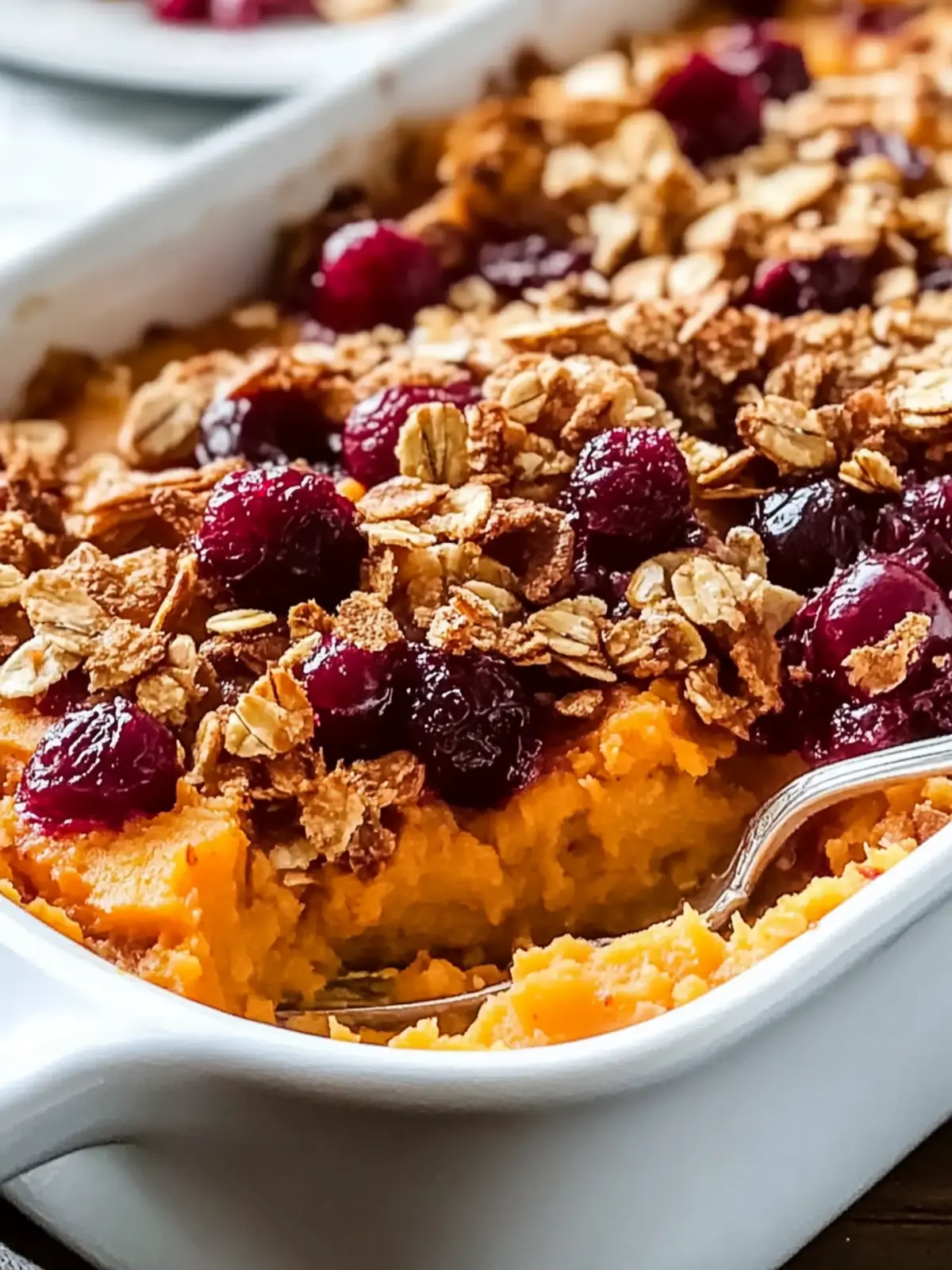 Delicious Cranberry Sweet Potato Casserole for Cozy Gatherings 3 Delicious Cranberry Sweet Potato Casserole