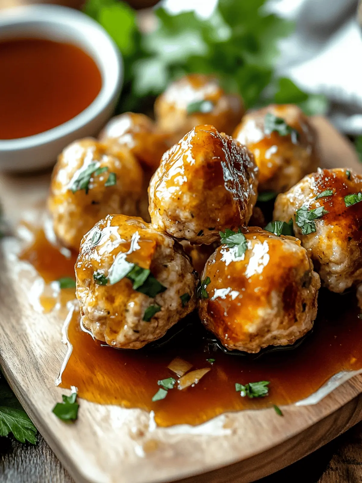 Savory Apple Cider Turkey Meatballs for Cozy Autumn Meals 4 Apple Cider Turkey Meatballs