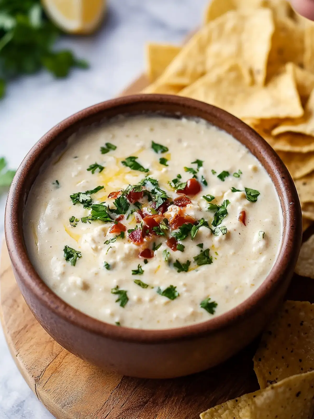 Crockpot White Queso Dip: Melt-in-Your-Mouth Joy at Home 3 Crockpot White Queso Dip