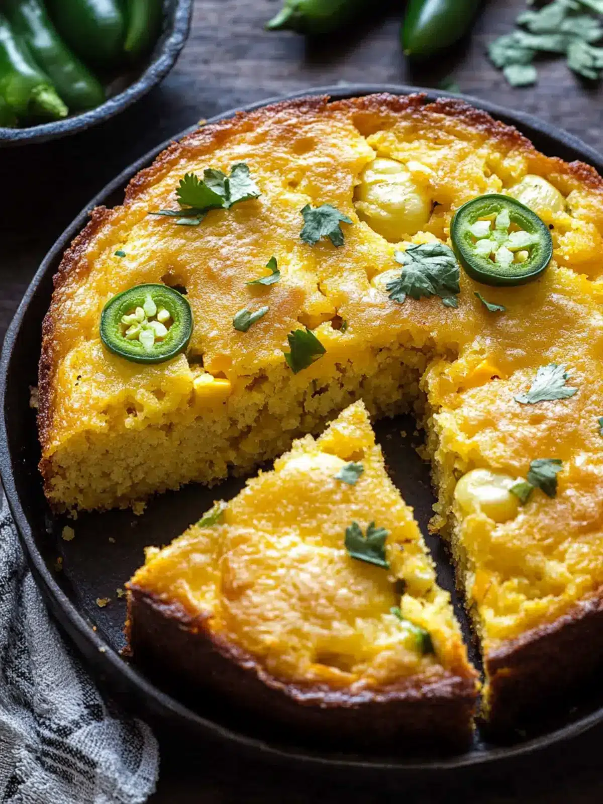 Spice Up Dinner with Jalapeno Cheddar Cornbread Delight 4 Jalapeno Cheddar Cornbread