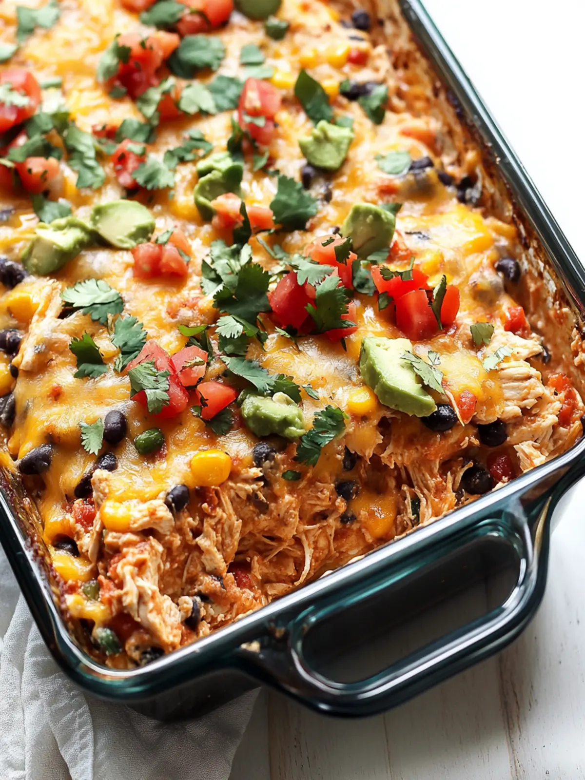 Savory Chicken Burrito Casserole for Cozy Family Nights 3 Chicken Burrito Casserole
