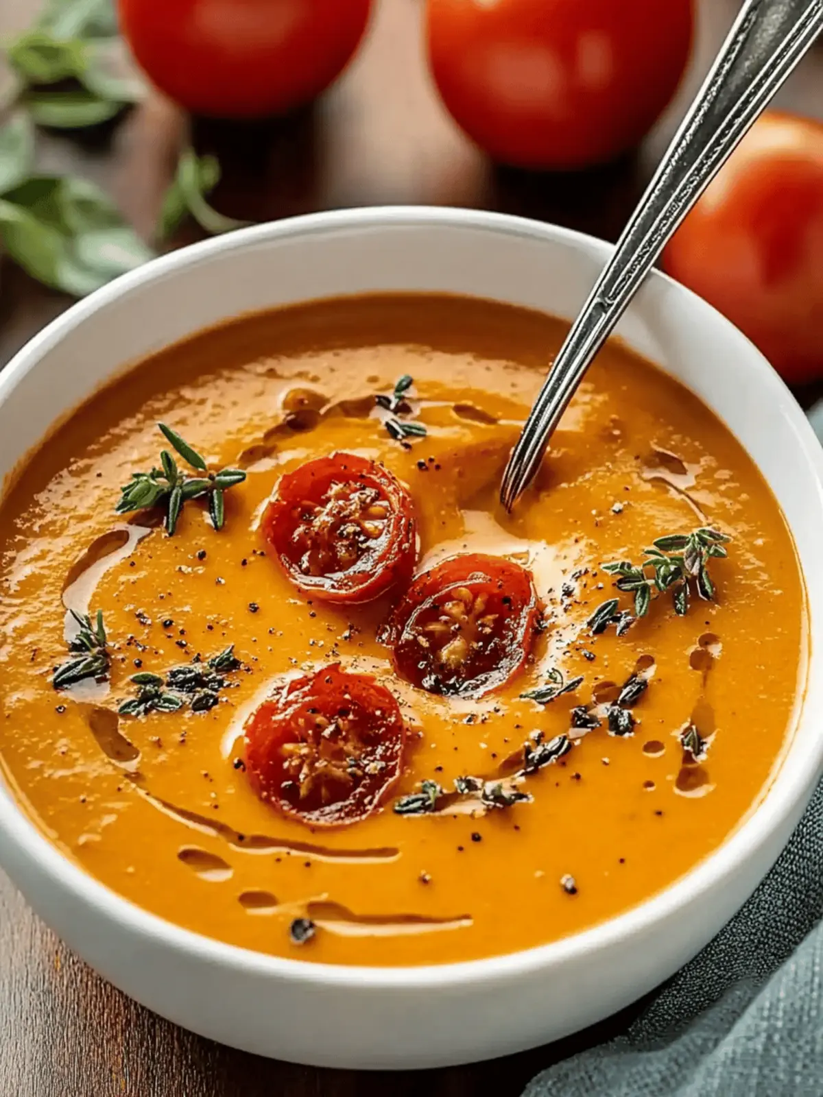 Best Creamy Roasted Garlic Tomato Soup for Cozy Nights 4 Best Creamy Roasted Garlic Tomato Soup