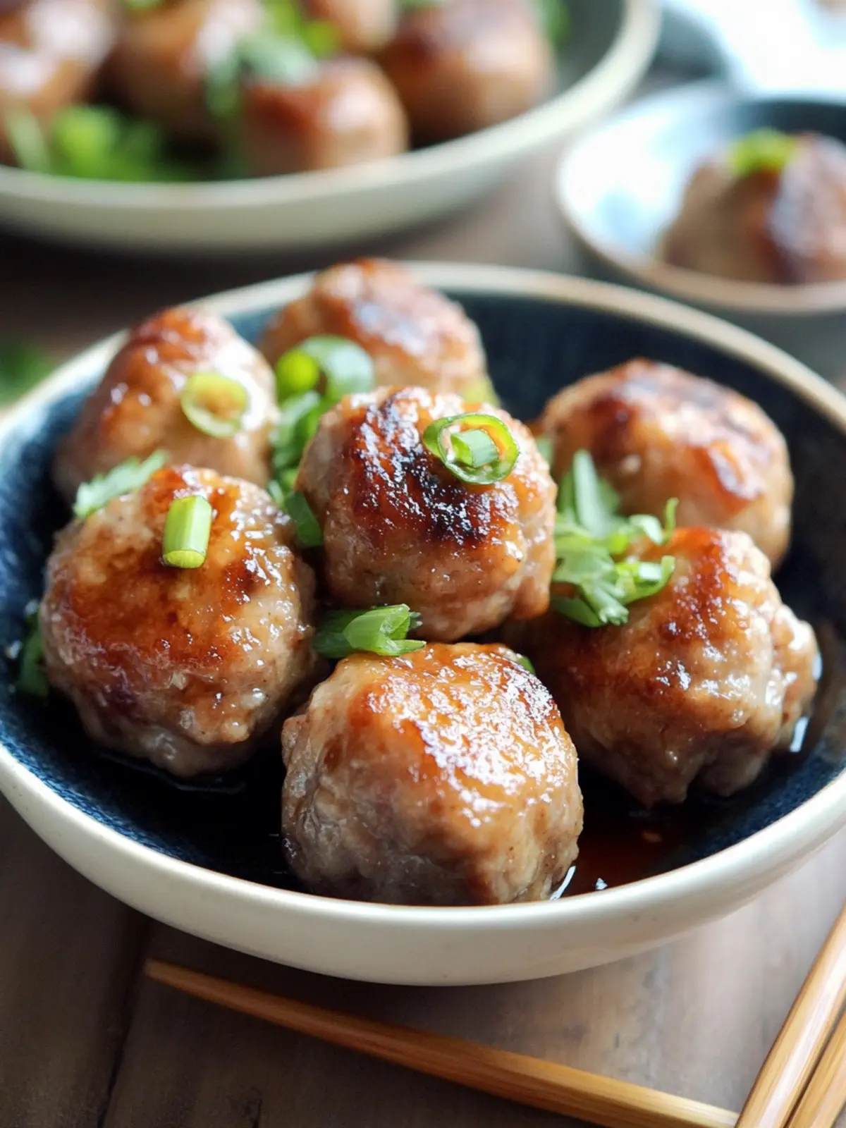 Savory Chinese Pork Meatballs for Your Next Dinner Adventure 3 Chinese Pork Meatballs