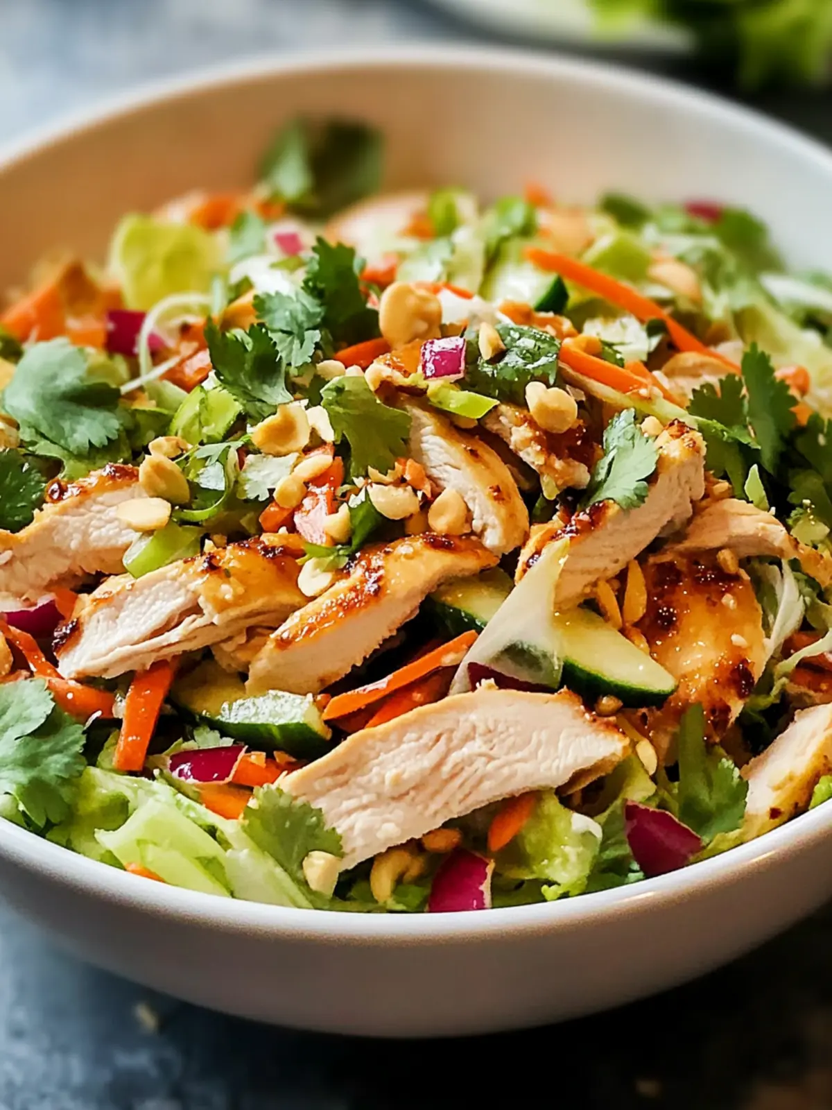 Fresh and Crunchy Chinese Chicken Salad to Delight Your Taste Buds 2 Chinese Chicken Salad