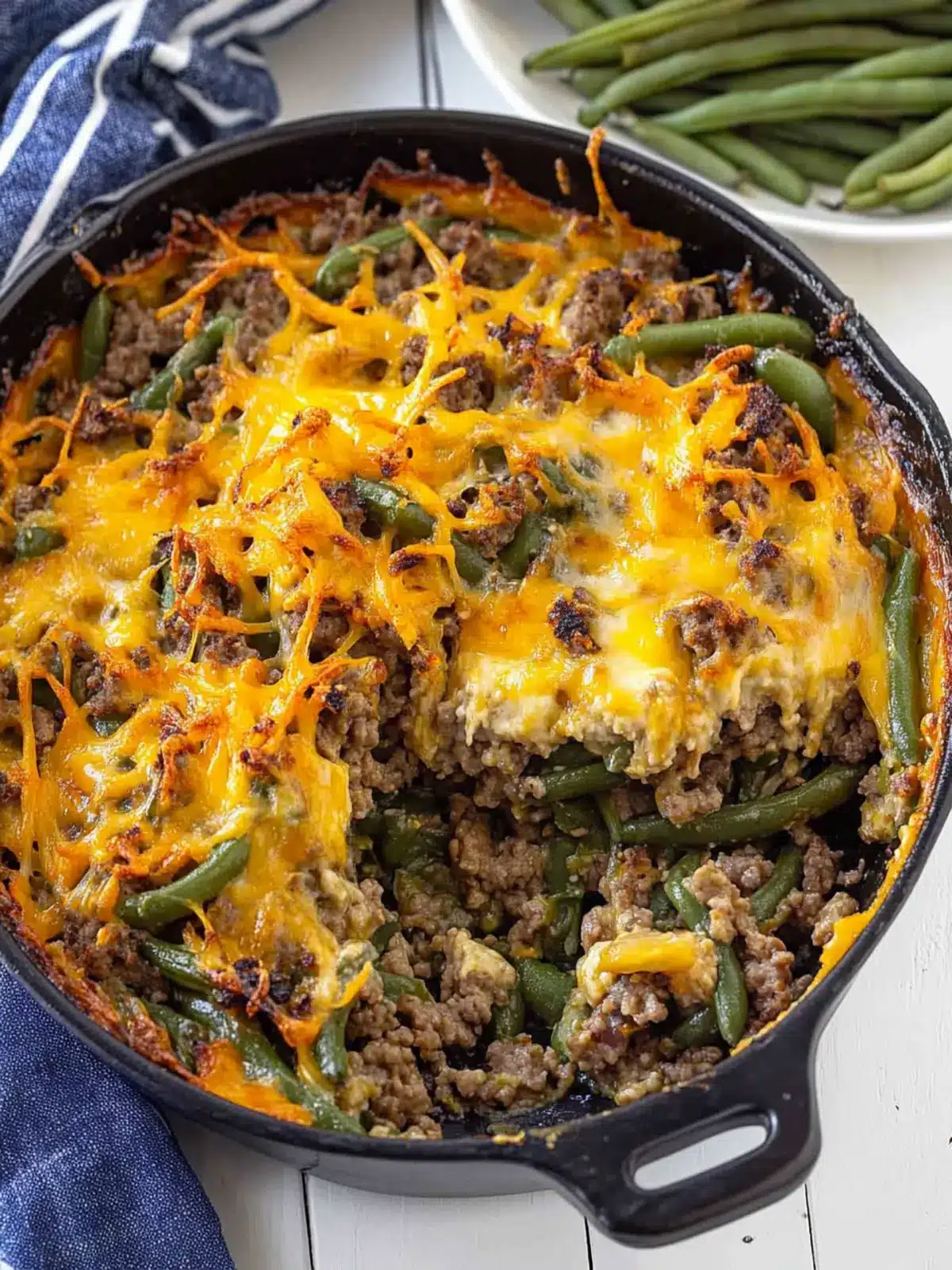 Delicious Hamburger Green Bean Casserole for Cozy Nights 4 Hamburger Green Bean Casserole