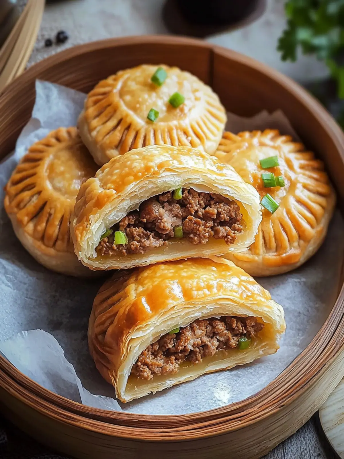 Savory Chinese Meat Pies (Xian Bing) That Will Wow You! 4 Chinese Meat Pies (Xian Bing)