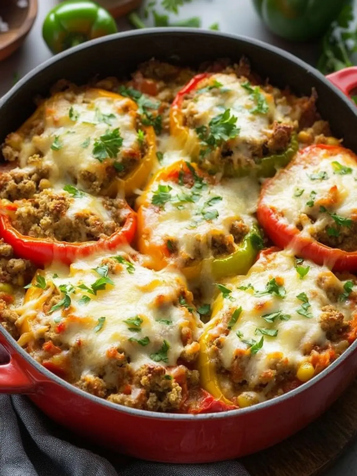 Mouthwatering Stuffed Pepper Casserole Ready in 30 Minutes 3 Stuffed Pepper Casserole