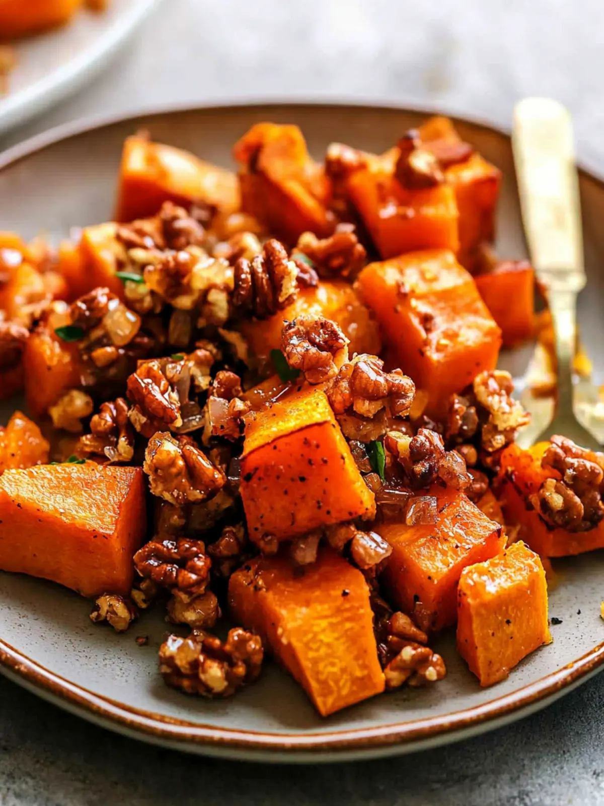 Roasted Butternut Squash with Candied Walnuts to Wow Your Guests 3 Roasted Butternut Squash with Candied Walnuts