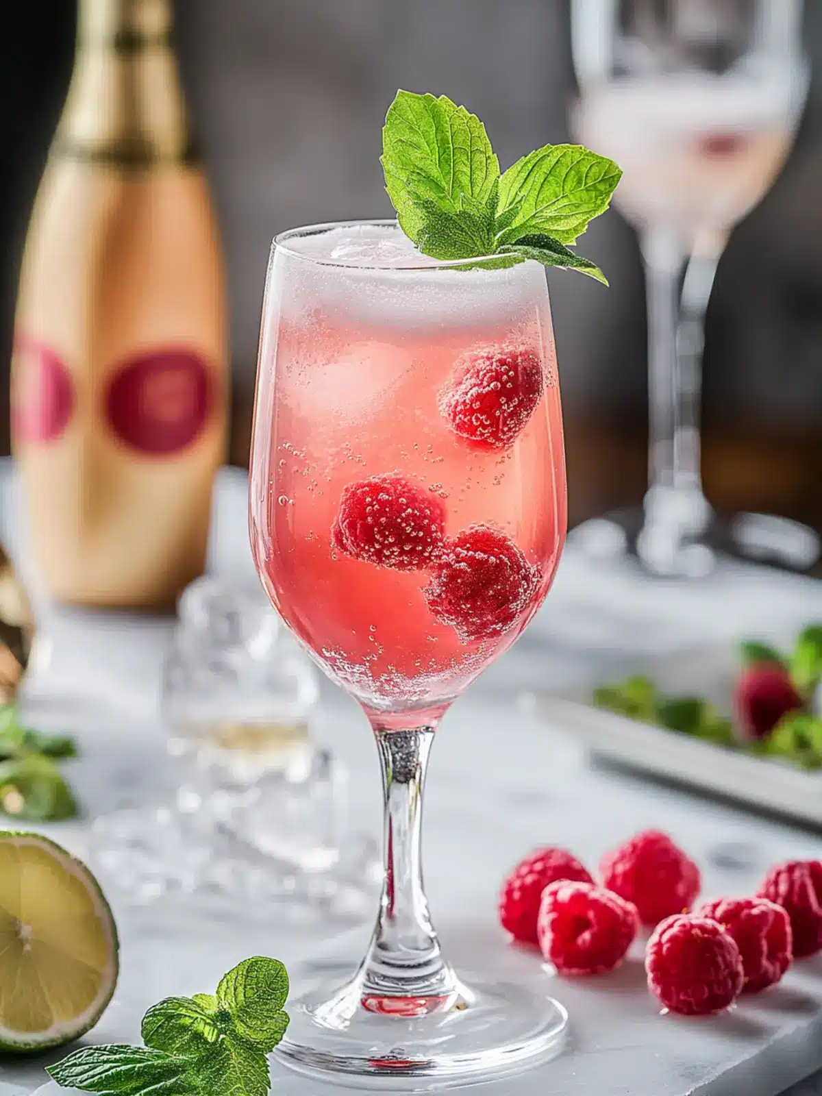 Refresh Your Sip with a Raspberry Moscato Cocktail Delight 3 Raspberry Moscato Cocktail