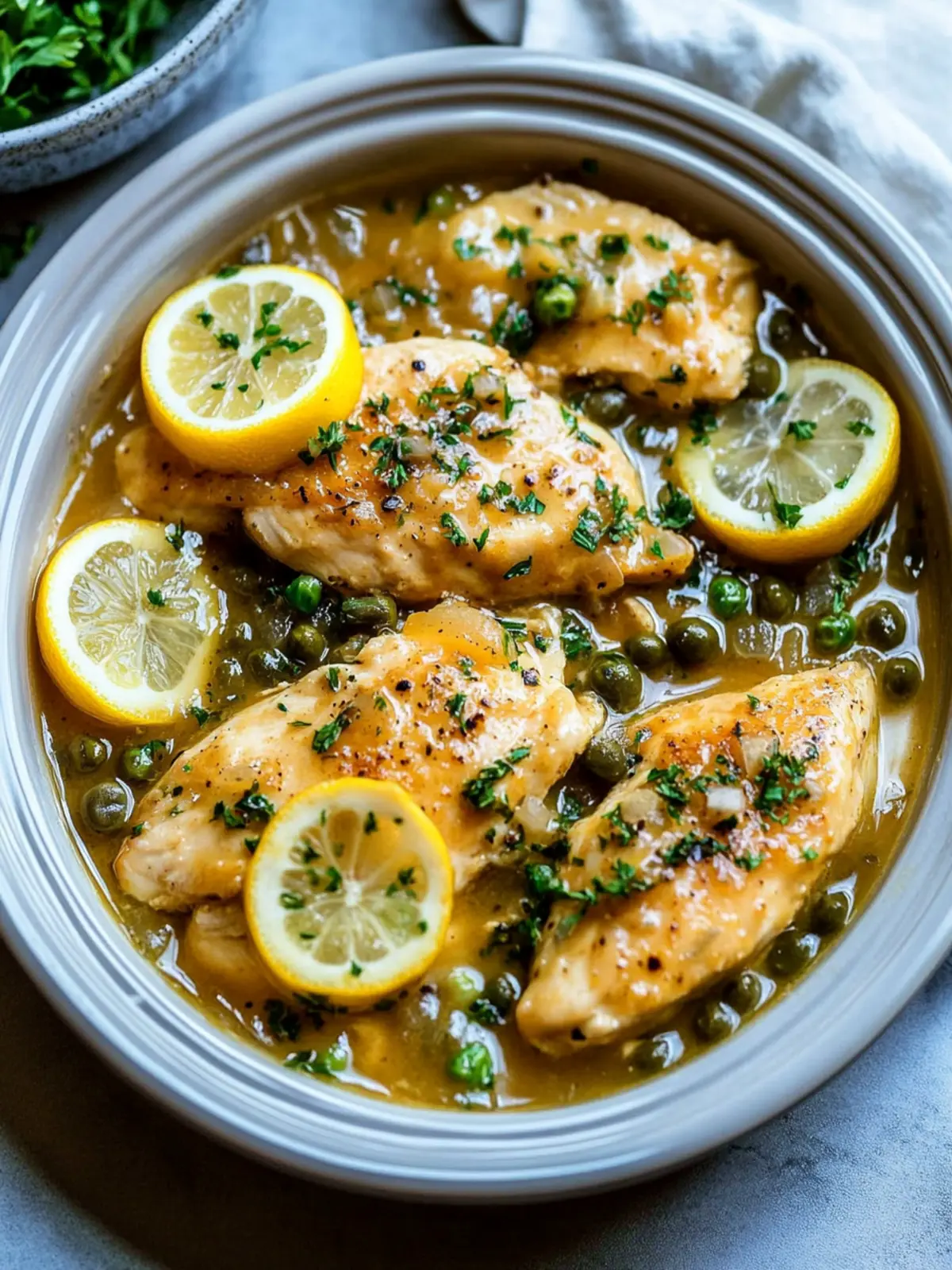 Crockpot Chicken Piccata: Effortless Zesty Comfort Food 3 Crockpot Chicken Piccata