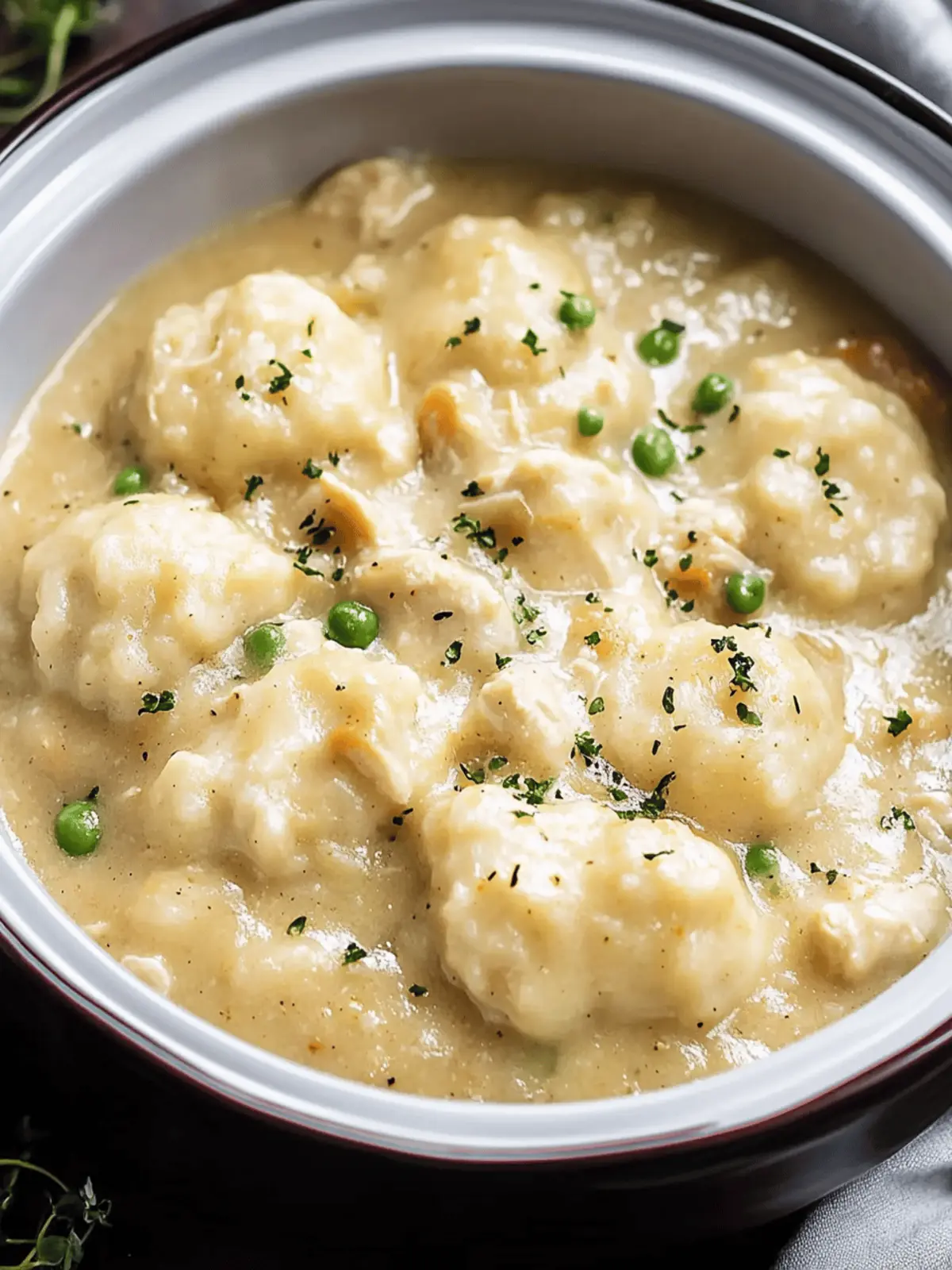 Cozy Up with Easy Slow Cooker Chicken and Dumplings Recipe 4 Easy Slow Cooker Chicken and Dumplings Recipe