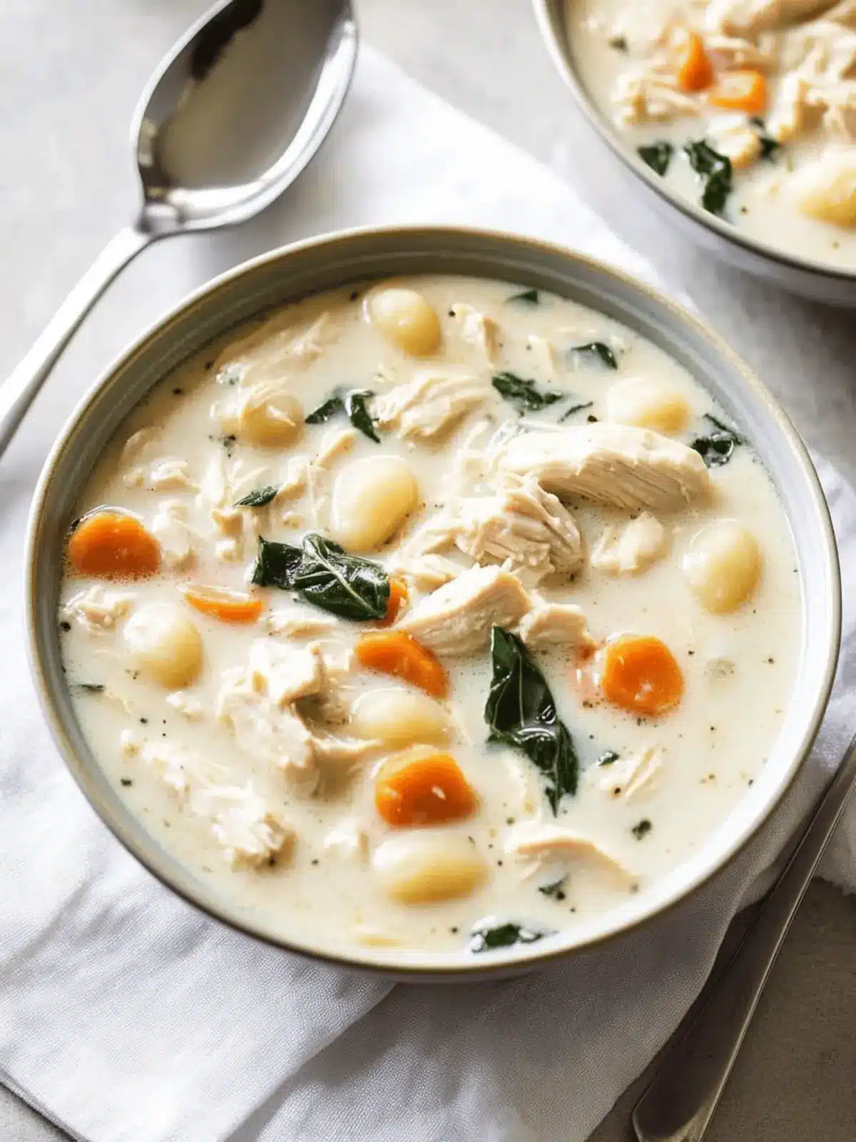 Creamy Crockpot Chicken Gnocchi Soup for Cozy Nights In 4 Creamy Crockpot Chicken Gnocchi Soup