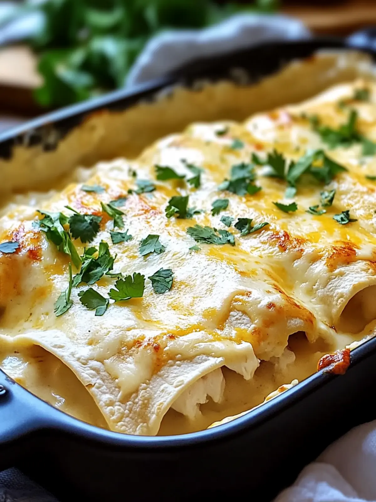 Savory Creamy White Chicken Enchiladas That Wow Every Time 4 Creamy White Chicken Enchiladas