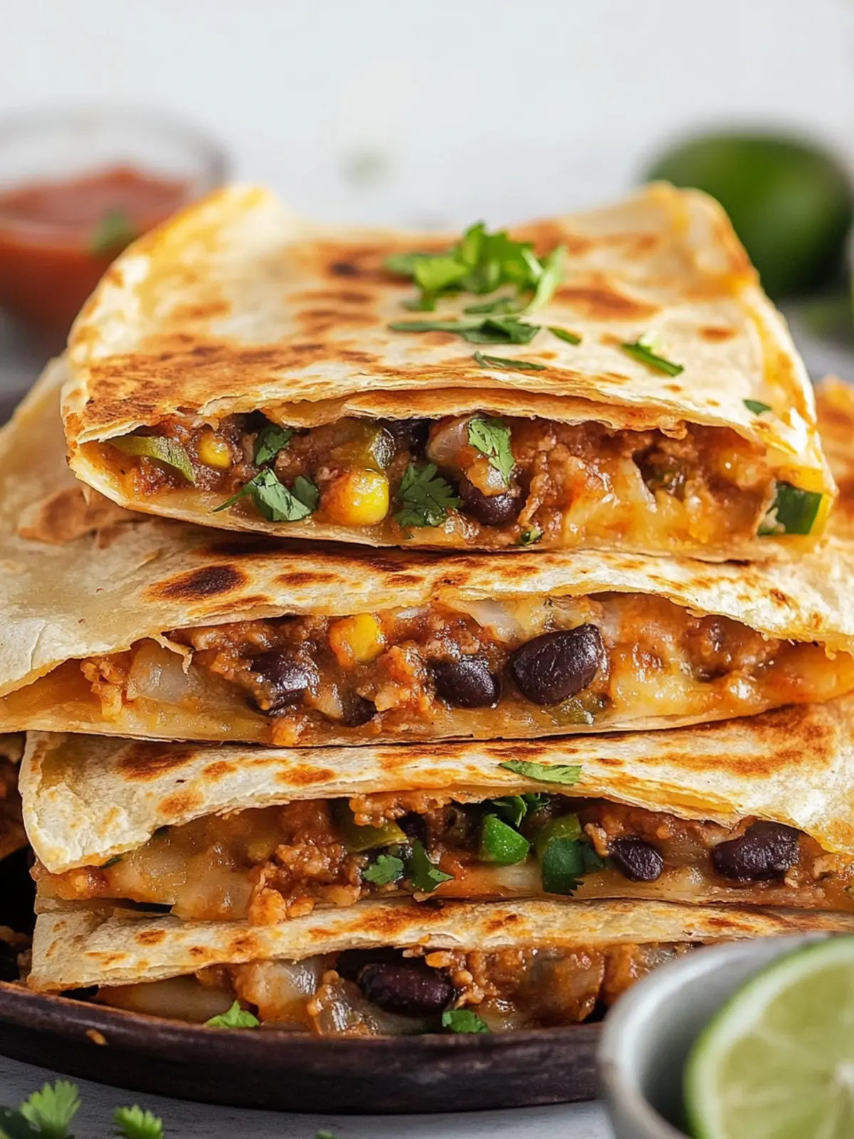 Sheet Pan Quesadillas for a Flavor-Packed Family Feast 2 Sheet Pan Quesadillas
