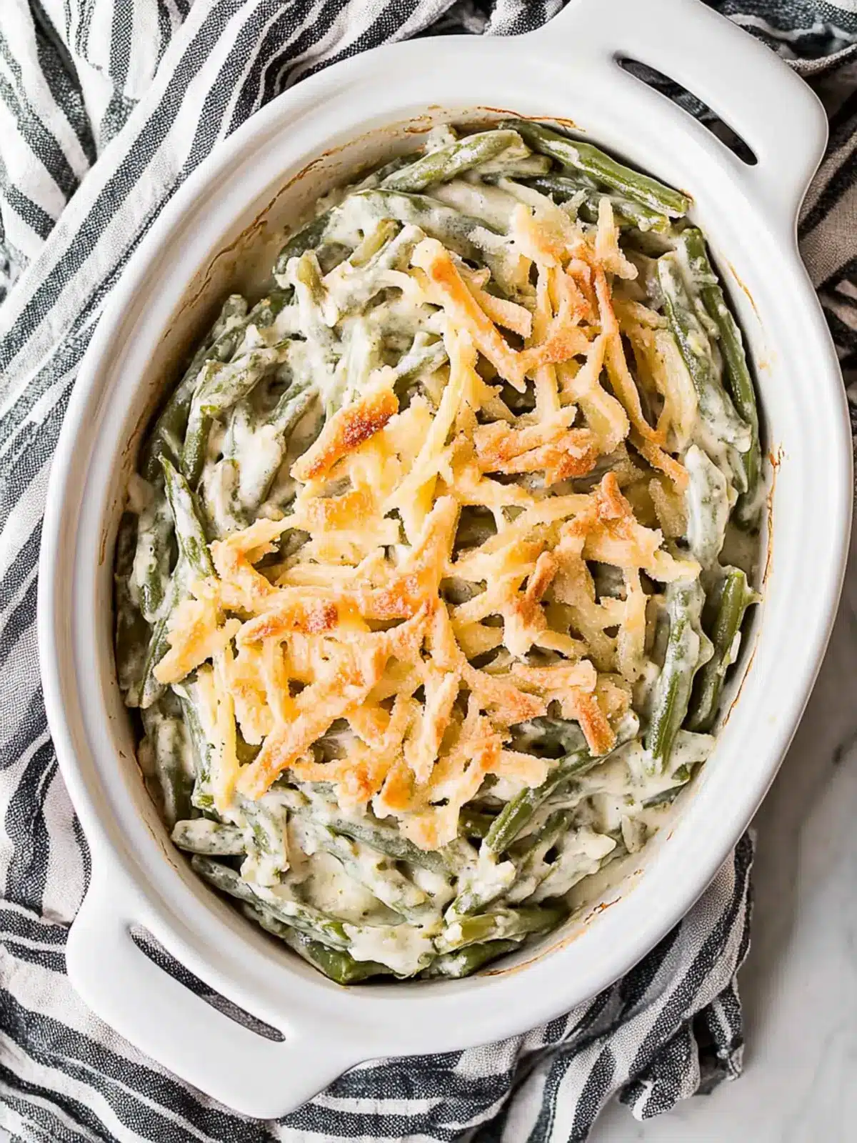 Deliciously Easy Green Bean Casserole for Home Chefs 3 Easy Green Bean Casserole
