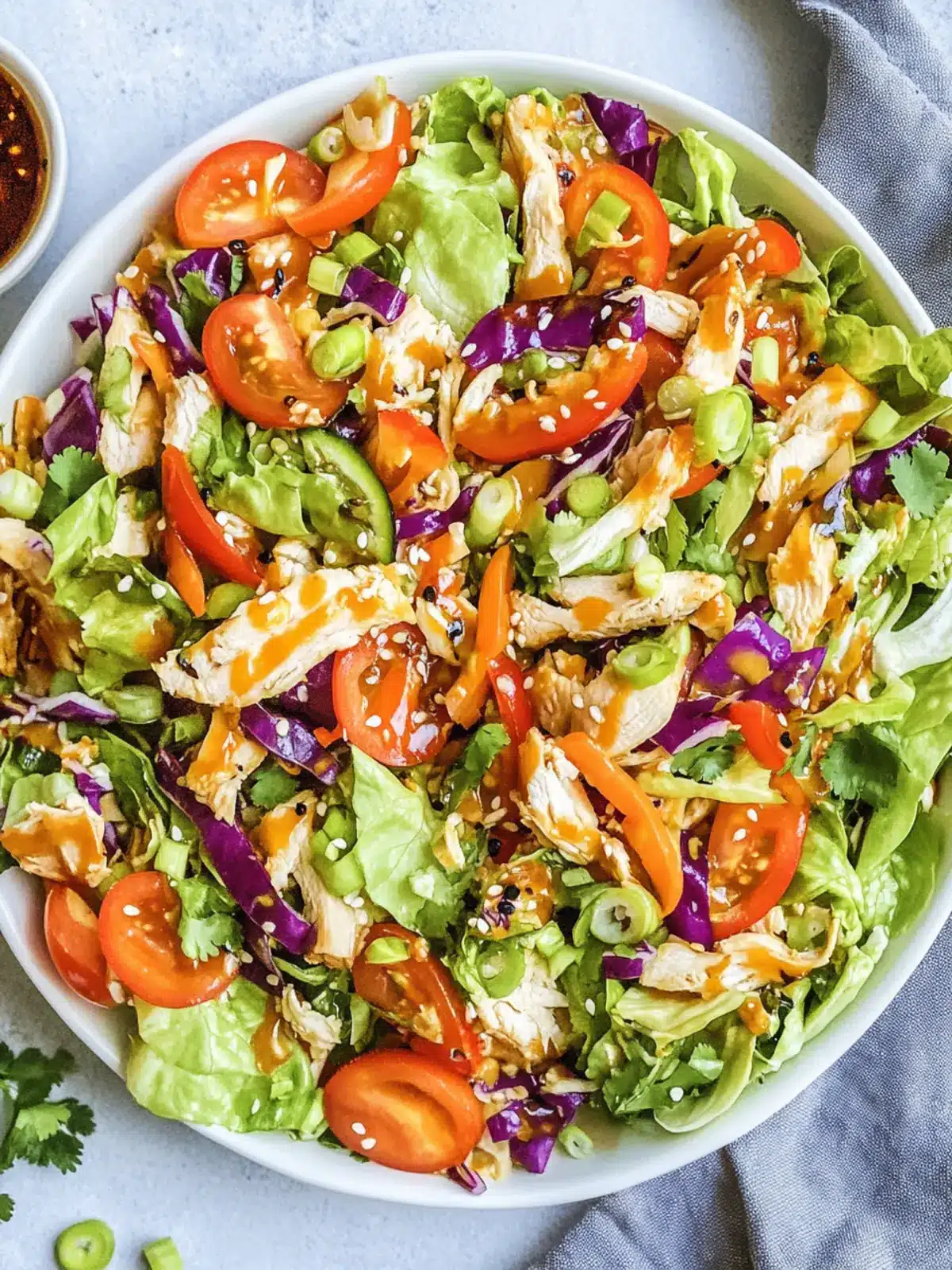 Zesty Chinese Chicken Chopped Salad That Will Wow Your Taste Buds 3 Chinese Chicken Chopped Salad
