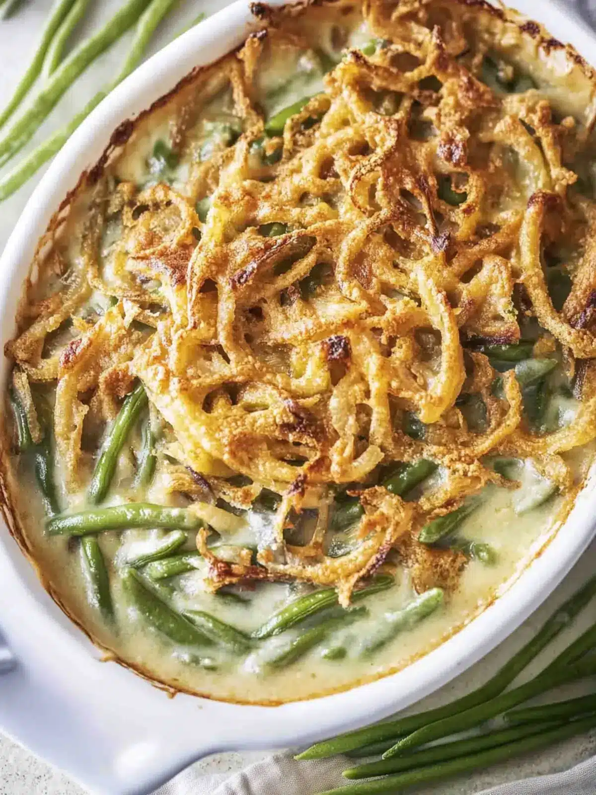 Irresistible Campbells Green Bean Casserole for Cozy Nights 2 Irresistible Campbells Green Bean Casserole