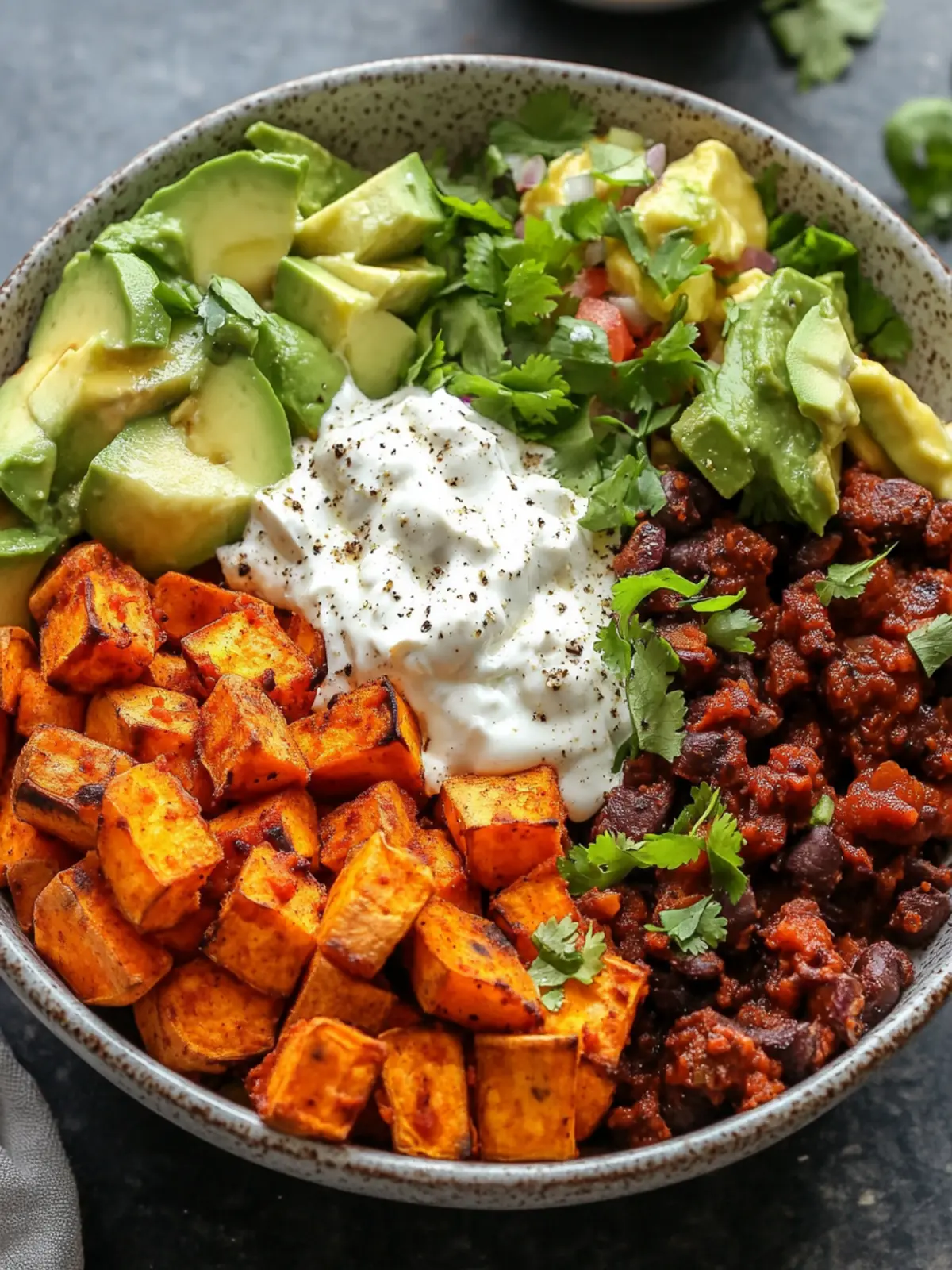 Sweet Potato Taco Bowl: A Flavorful Twist on Comfort Food 2 Sweet Potato Taco Bowl