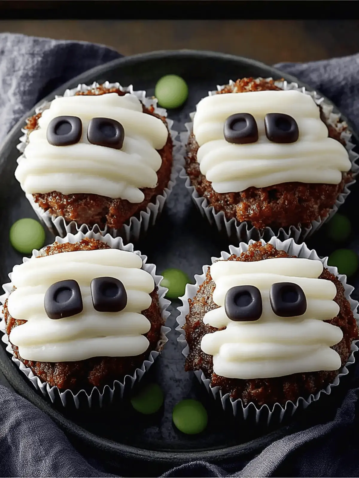 Halloween Meatloaf Cupcakes That Delight and Spook! 2 Halloween Meatloaf Cupcakes