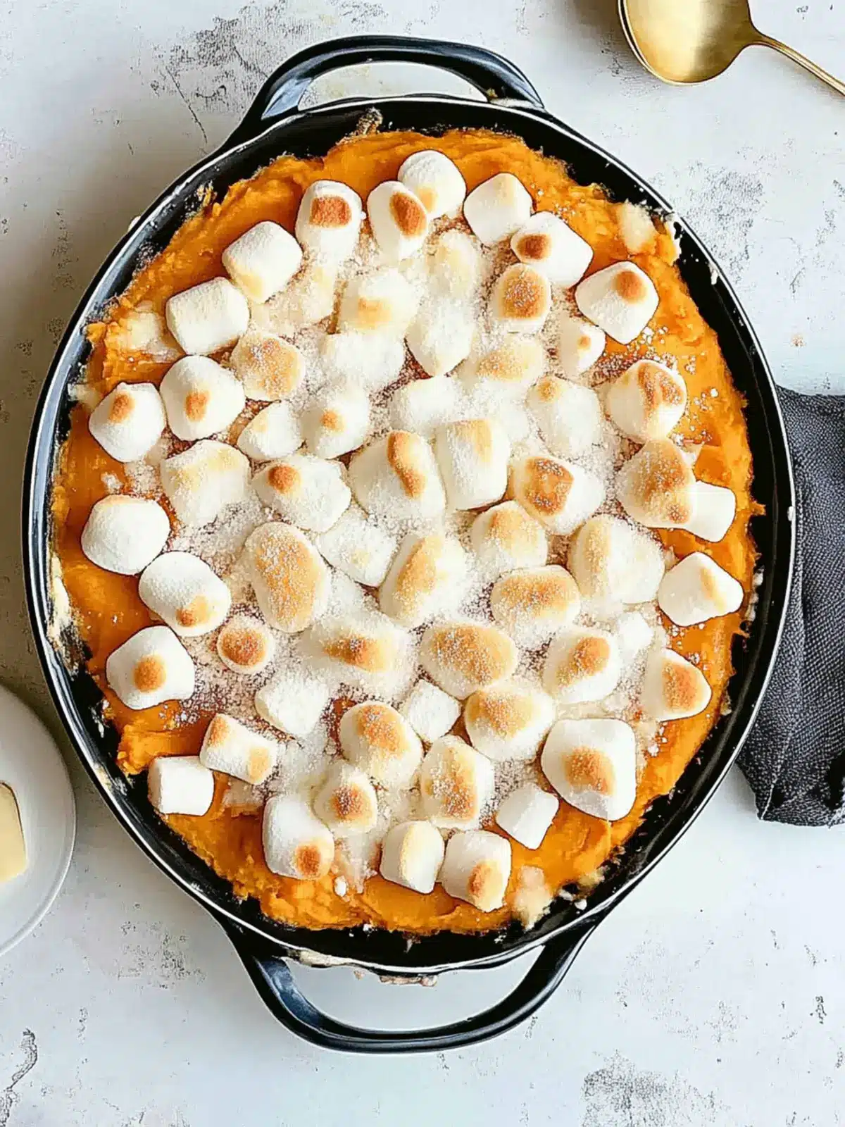 Irresistible Sweet Potato Casserole with Marshmallows Delight 2 Sweet Potato Casserole with Marshmallows