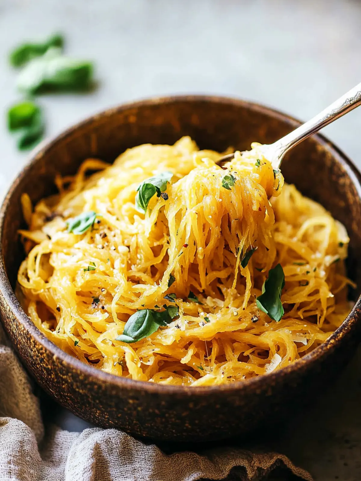 Spicy Spaghetti Squash Noodles in Creamy Coconut Sauce 4 Spicy Spaghetti Squash Noodles