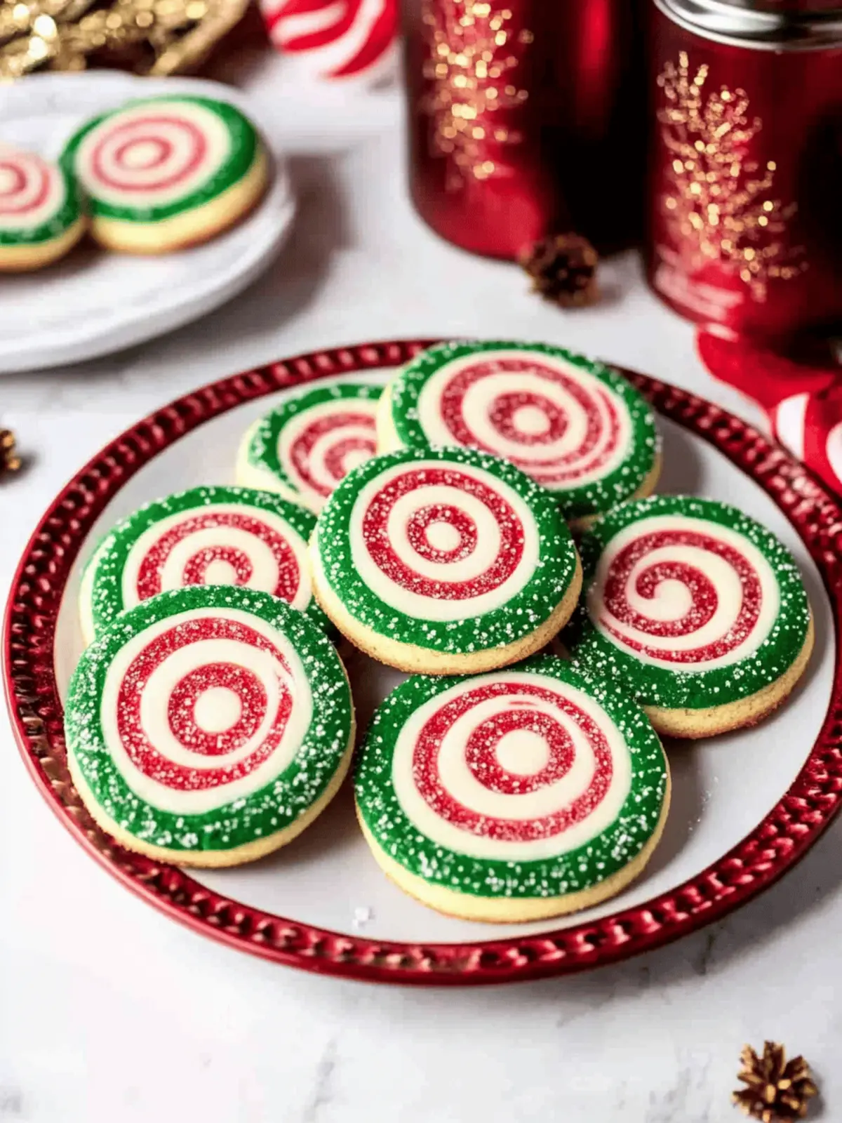 Festive Christmas Pinwheel Cookies to Wow Your Guests 2 Christmas Pinwheel Cookies