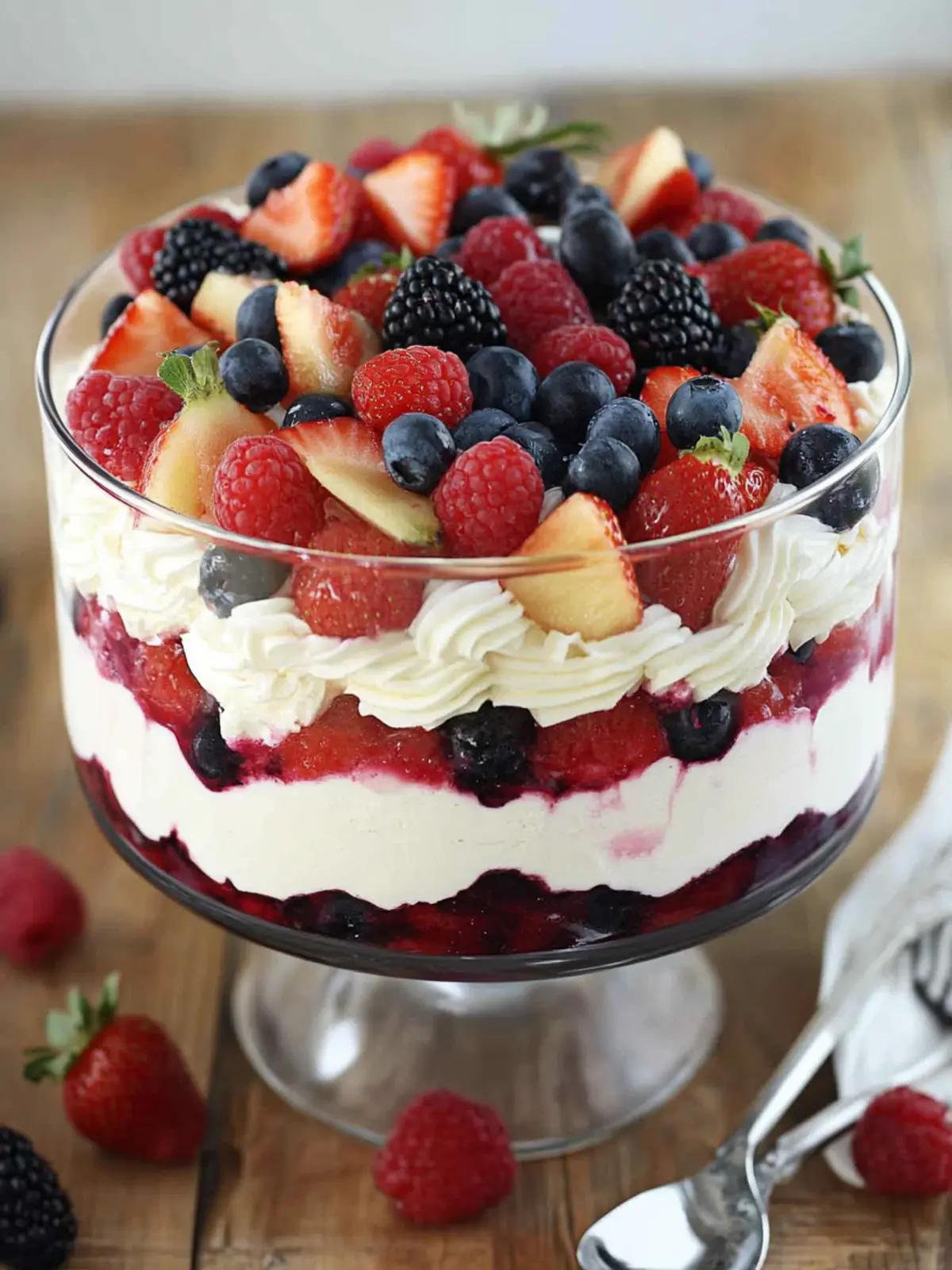 Delicious Angel Food Berry Trifle for Effortless Entertaining 3 Angel Food Berry Trifle