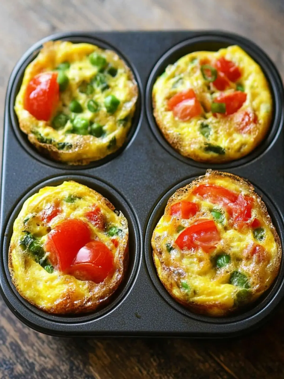 Toaster Oven Muffin Tin Frittatas Bursting with Flavor 4 Toaster Oven Muffin Tin Frittatas