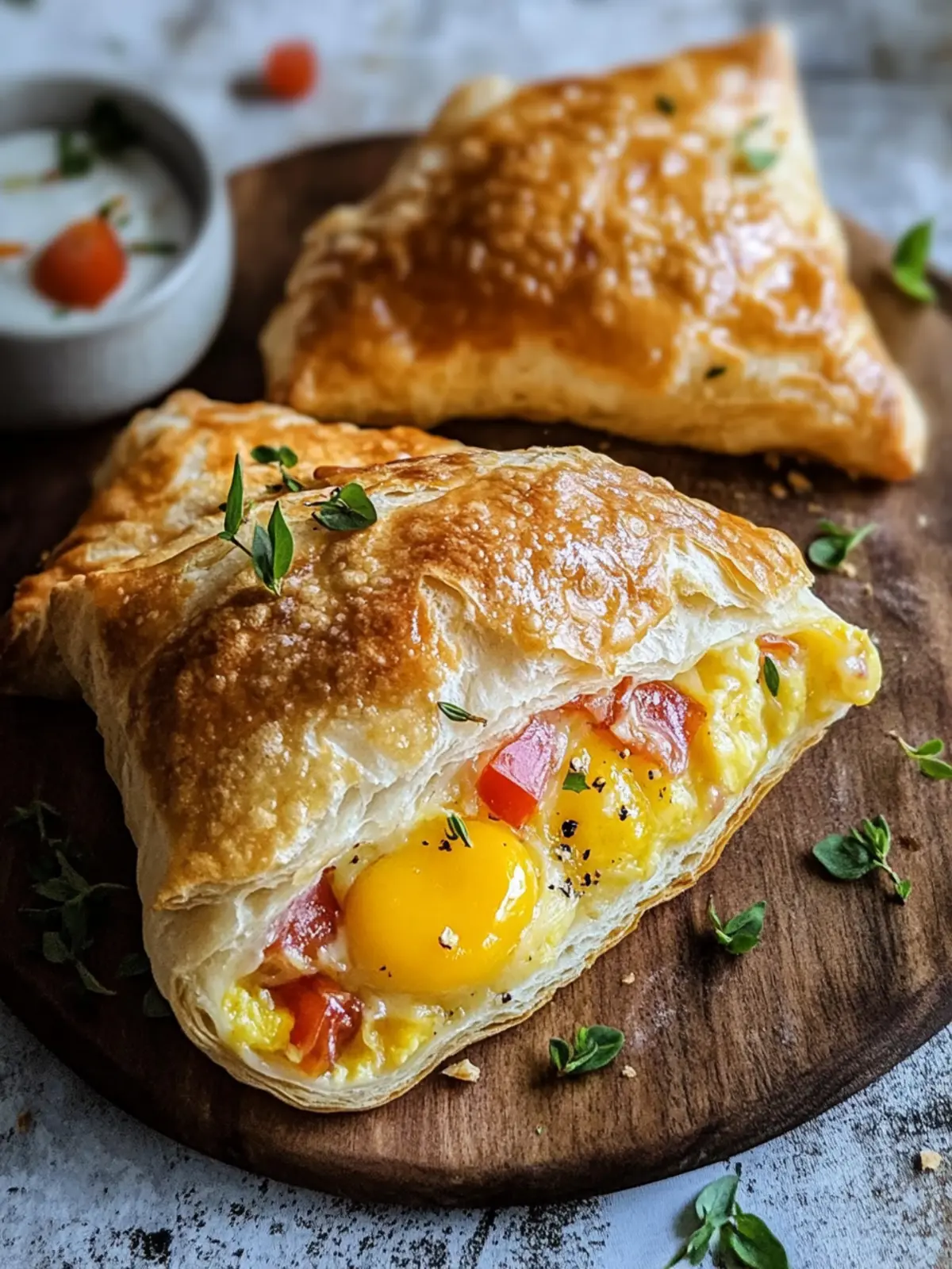 Sourdough Discard Breakfast Pockets for a Fun Morning Treat 2 Sourdough Discard Breakfast Pockets