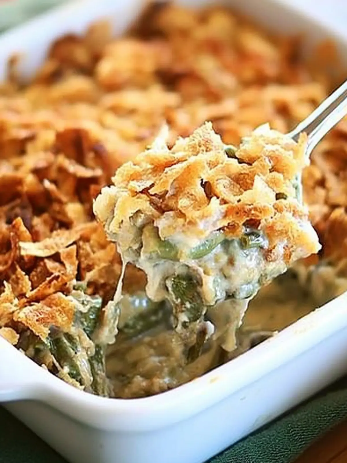 Ultimate Green Bean Casserole with Crispy Bacon Bliss 2 Ultimate Green Bean Casserole