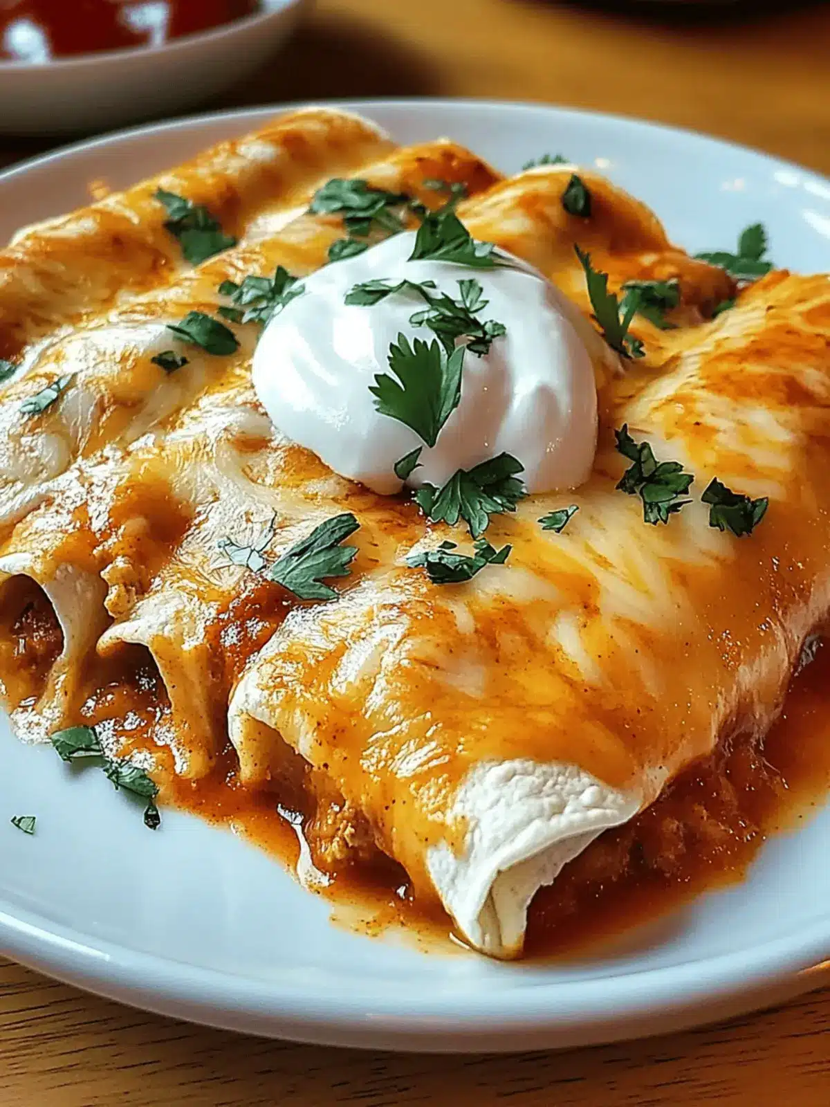 Savory Chicken Enchiladas: A Family Favorite with Flair 4 Chicken Enchiladas