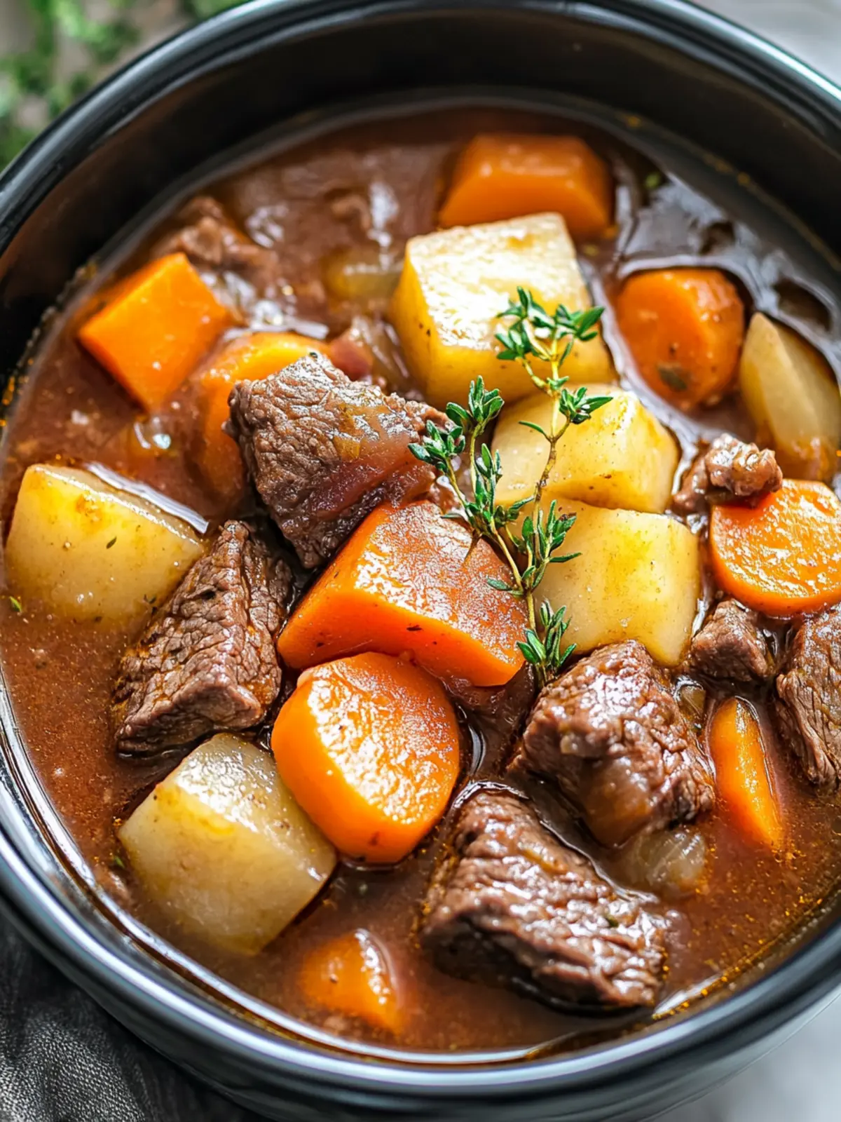 Crockpot Beef Stew: Comforting Dinner Made Easy at Home 3 Crockpot Beef Stew
