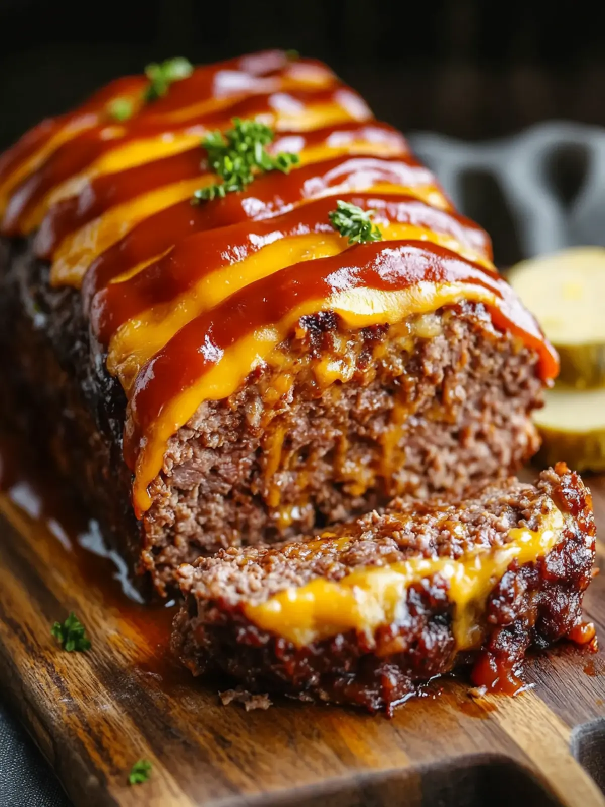 Cheeseburger Meatloaf: A Flavorful Twist on Comfort Food 4 Cheeseburger Meatloaf
