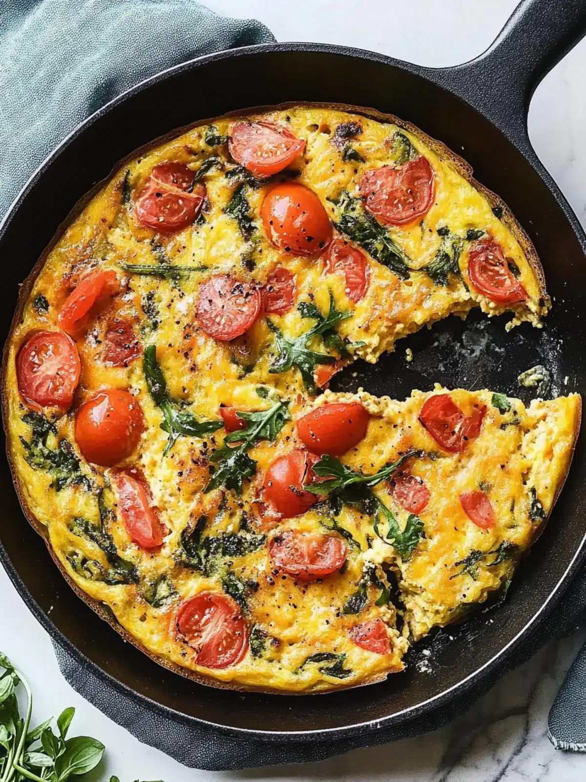 Irresistible Bacon Spinach Frittata for Effortless Brunch Bliss 4 Frittata