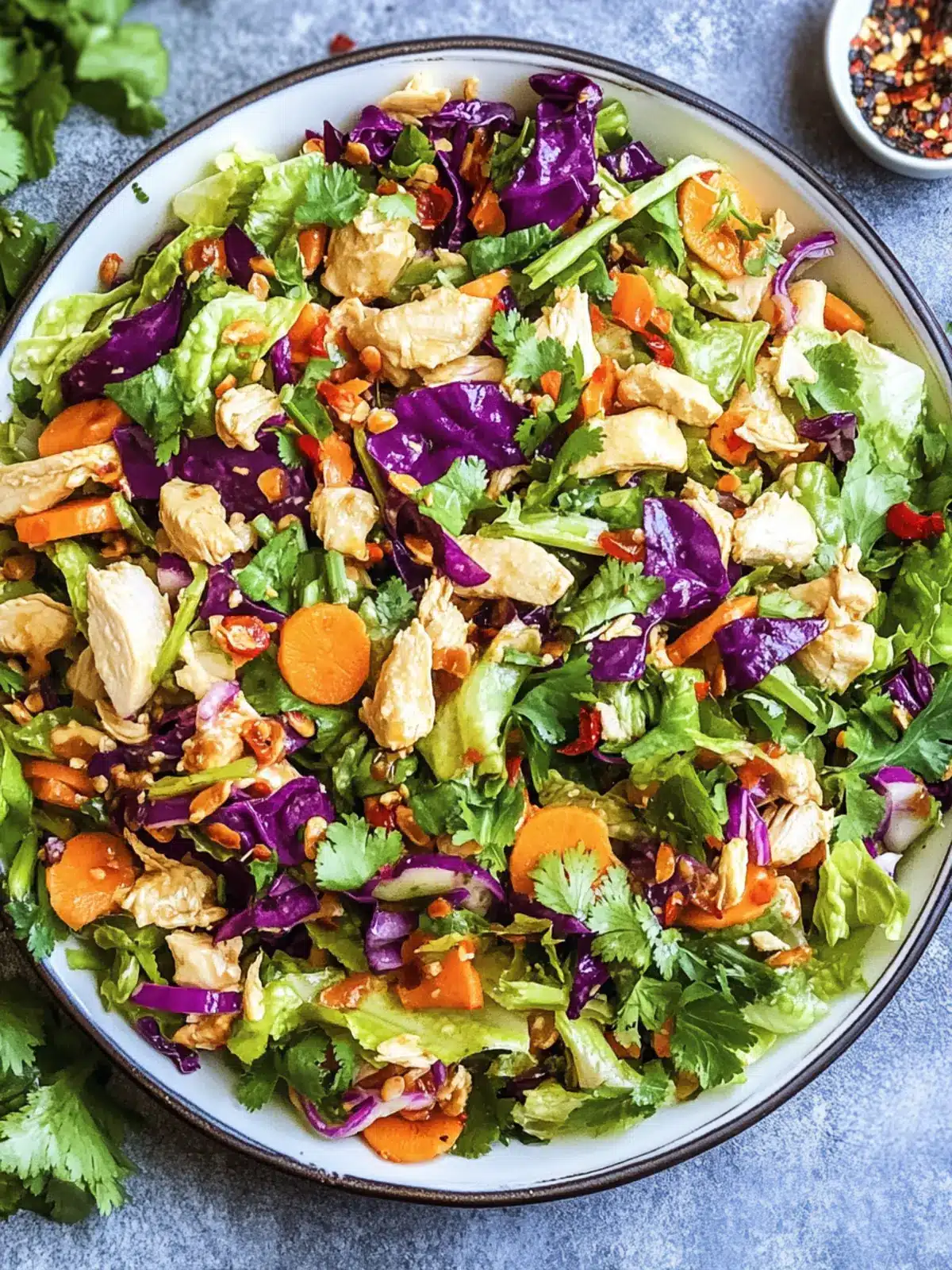 Zesty Chinese Chicken Chopped Salad That Will Wow Your Taste Buds 2 Chinese Chicken Chopped Salad