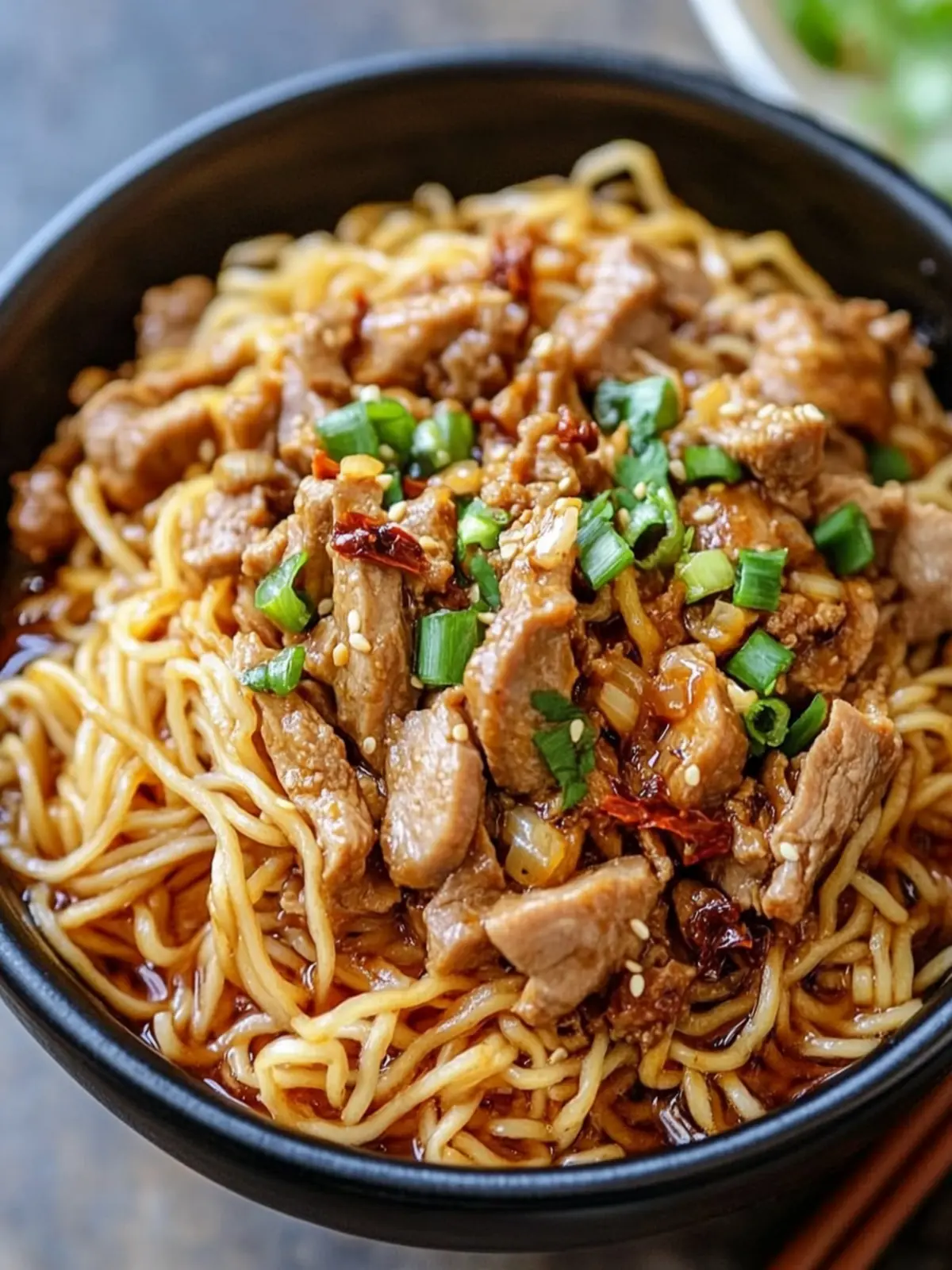 Spicy Pork Noodles That Will Ignite Your Taste Buds 2 Spicy Pork Noodles