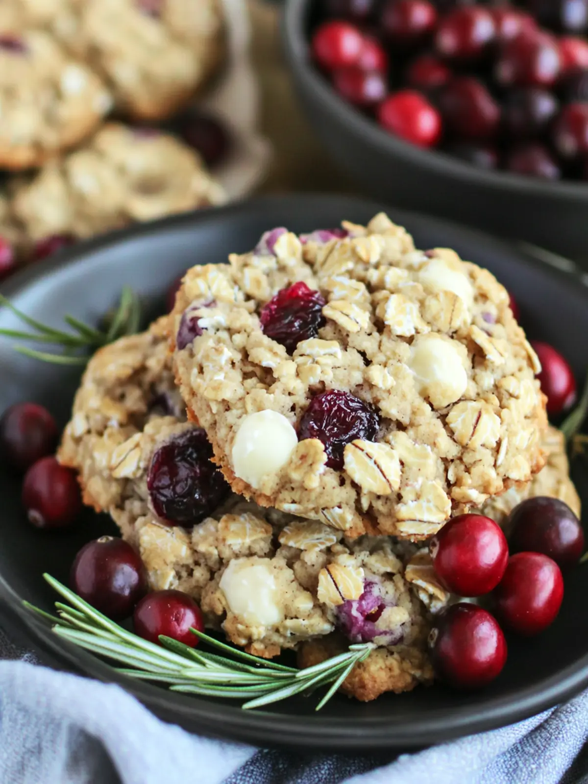 Irresistibly Chewy Oatmeal Cranberry Cookies Delight 3 Oatmeal Cranberry Cookies