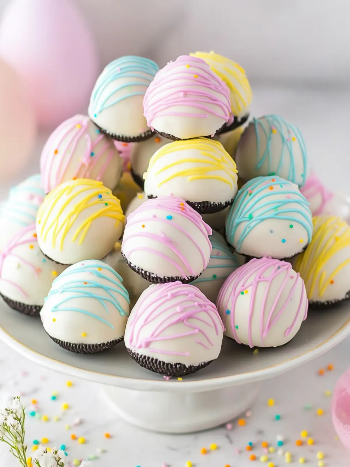 Irresistible Easter Egg Oreo Cookie Balls You Can Make at Home 4 Easter Egg Oreo Cookie Balls