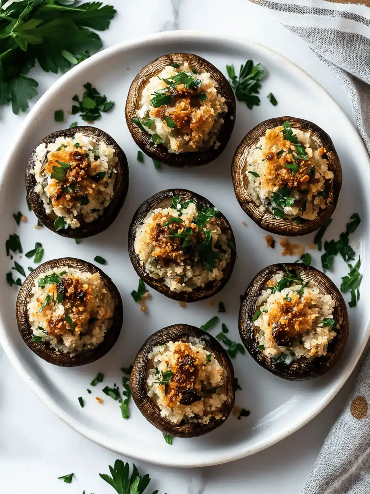 Irresistible Christmas Stuffed Mushrooms A Keto Delight 2 Christmas Stuffed Mushrooms