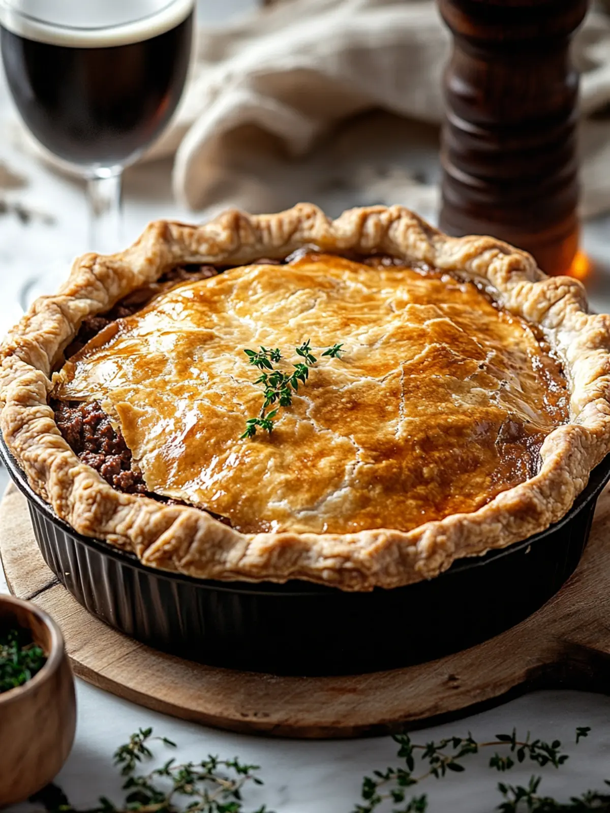 Mouthwatering Minced Beef and Guinness Pie You ll Crave 4 Minced Beef and Guinness Pie