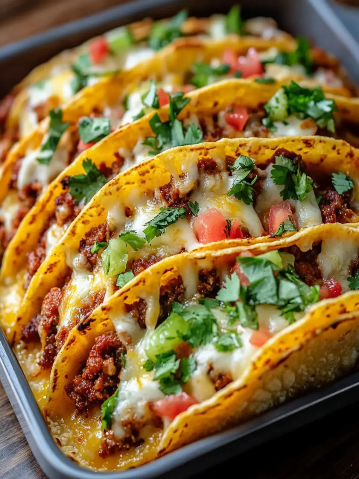Oven-Baked Cheesy Tacos that You ll Absolutely Love! 3 Oven-Baked Cheesy Tacos (Crispy & Loaded) You ll Love!
