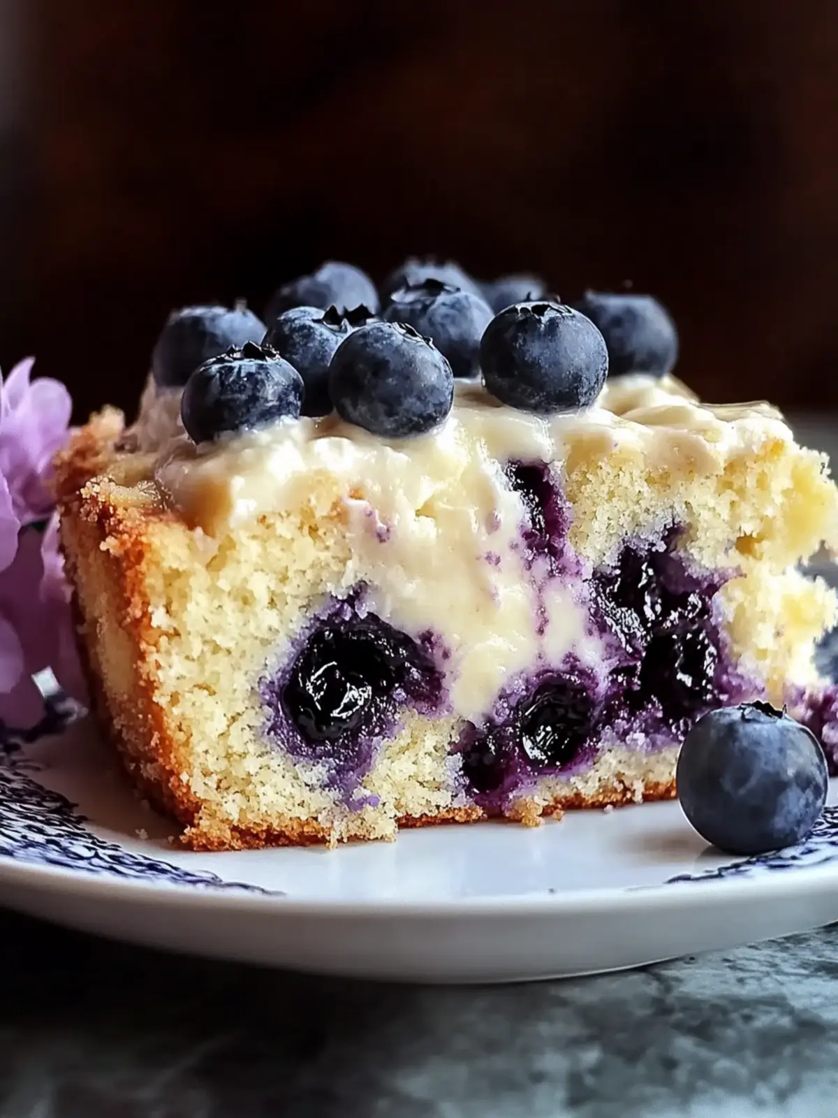 Decadent Blueberry Cream Cheese Coffee Cake You ll Love 4 Blueberry Cream Cheese Coffee Cake