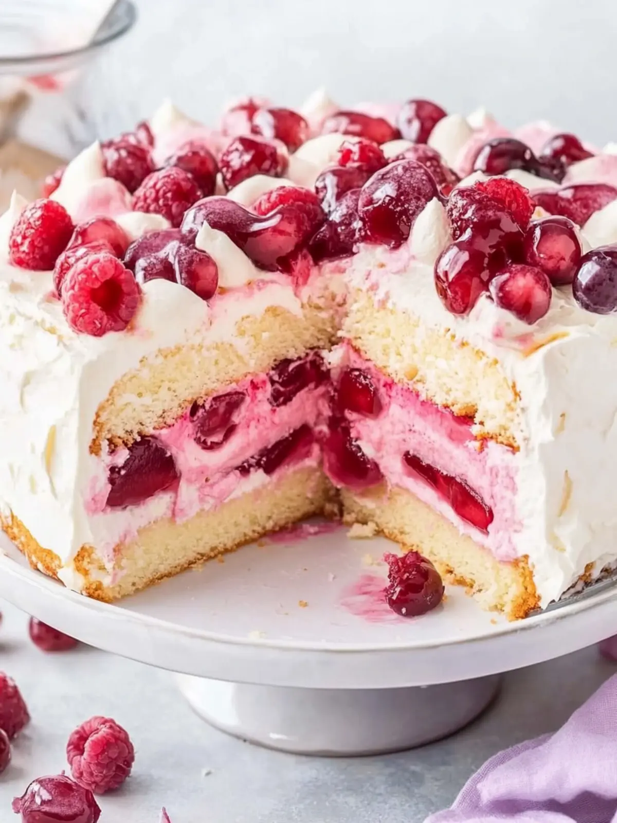Heaven on Earth Cake: A Cherry Delight You Can't Resist 2 Heaven on Earth Cake