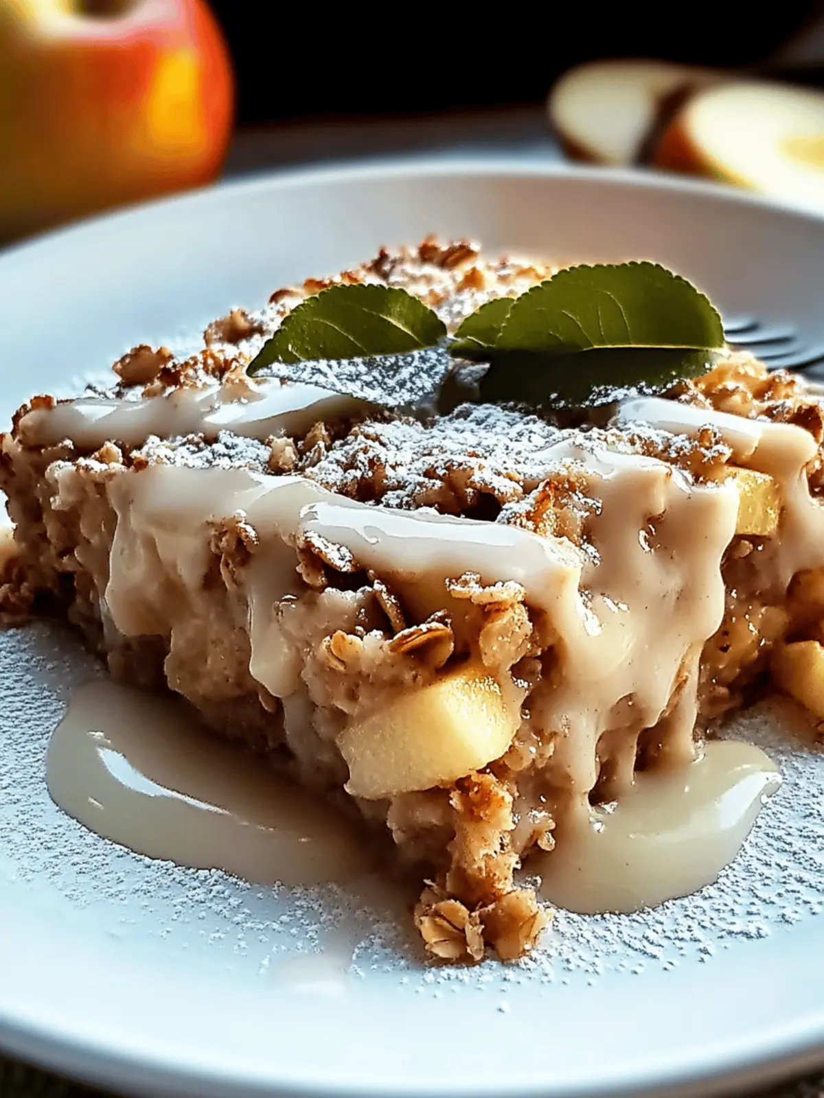 Irresistible Oatmeal Apple Breakfast Bake for Cozy Mornings 4 Oatmeal Apple Breakfast Bake