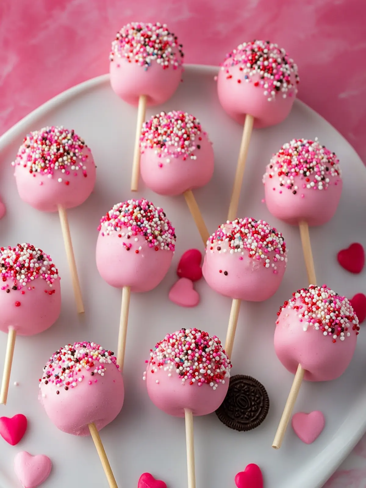 Delicious Valentine's Day Oreo Pops That Wow Everyone 4 Valentine's Day Oreo Pops