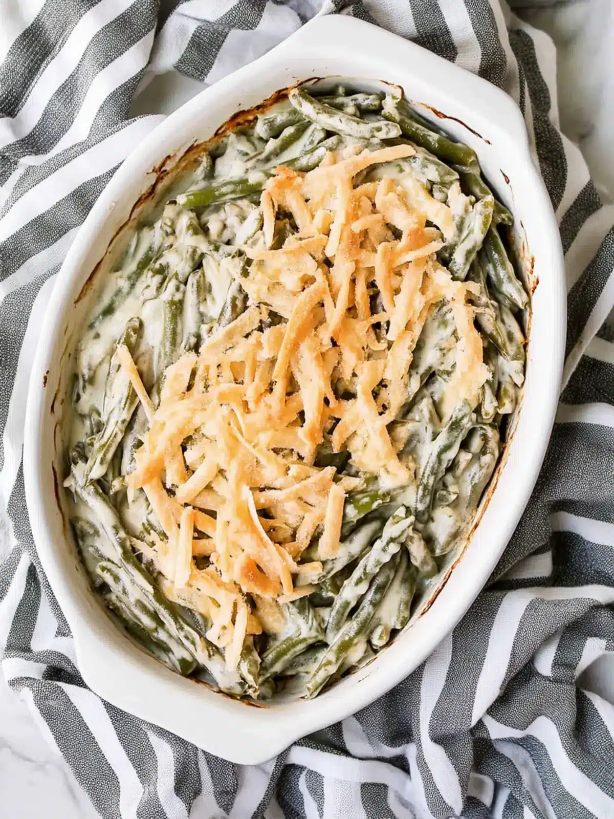 Deliciously Easy Green Bean Casserole for Home Chefs 2 Easy Green Bean Casserole