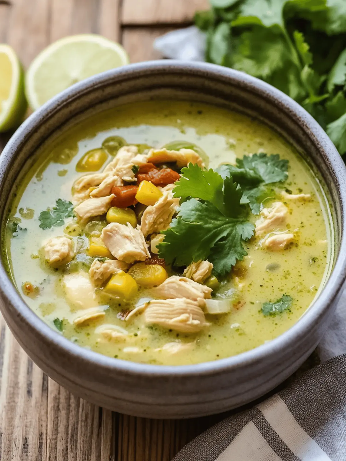 Spicy Green Chili Chicken Soup: Your New Weeknight Favorite 2 Green Chili Chicken Soup
