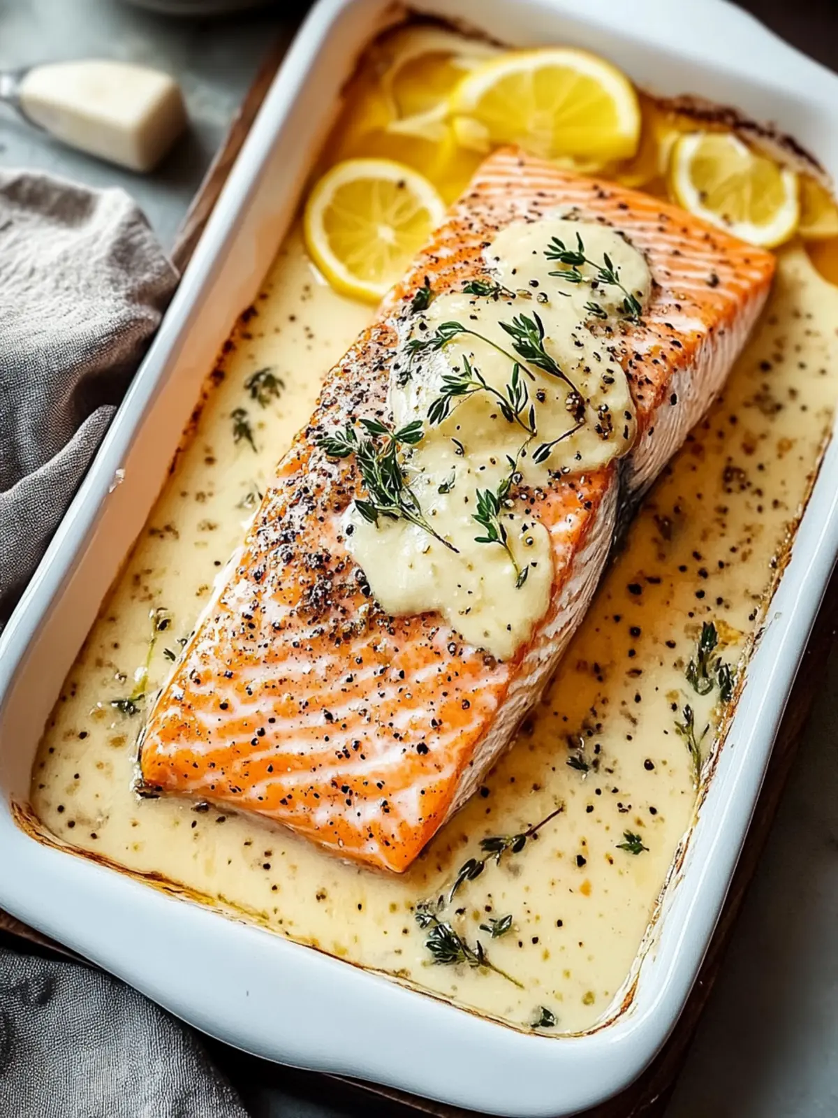 Baked Boursin Salmon: Your Quick Flavorful Dinner Fix 3 Baked Boursin Salmon