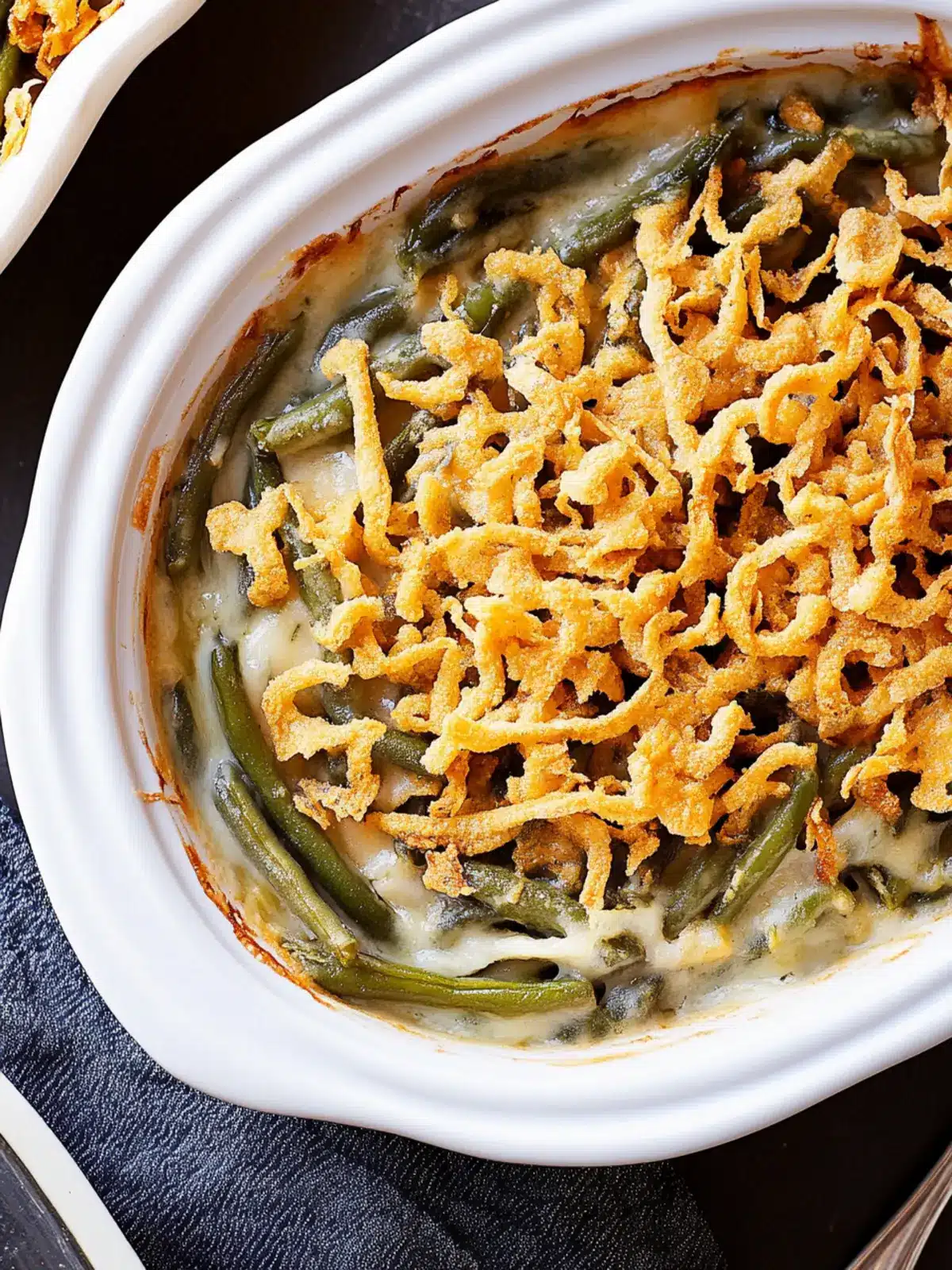 Cheesy Green Bean Casserole: A Comforting Family Favorite 4 Cheesy Green Bean Casserole